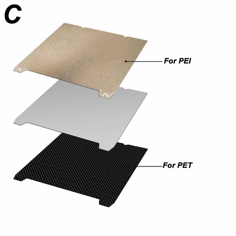 235x235mm 2 Sided Build Plate for K1 Compatible with For PEO For PEI For PET - Zdjęcie 17 z 18