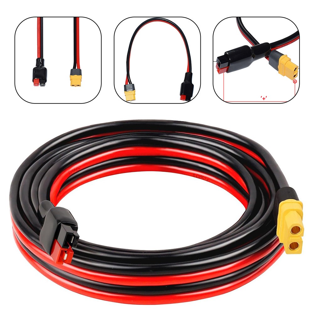 XT60H F Female to For Anderson Connector Cable for Home Energy Solutions - Afbeelding 33 van 35