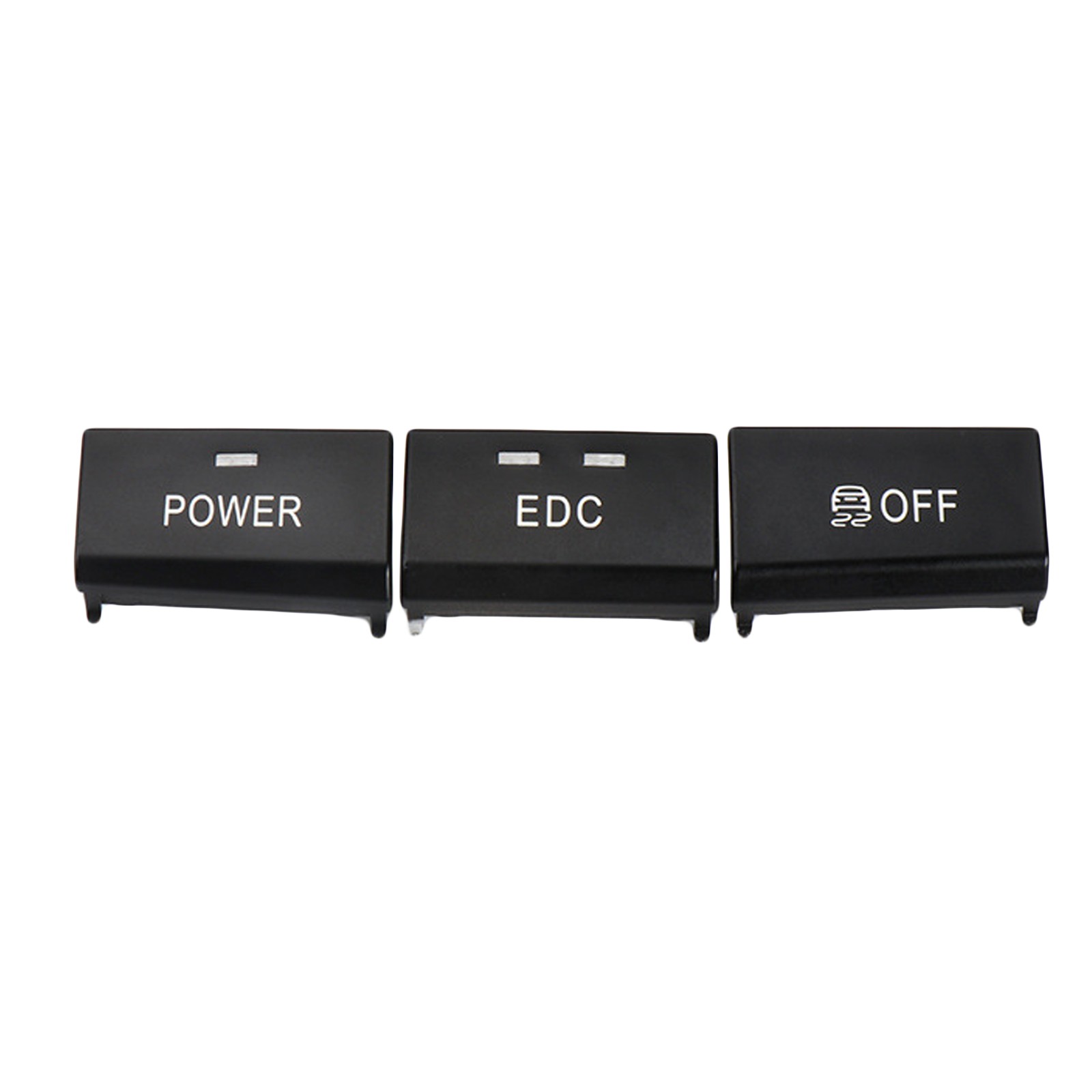 3 Piece Center Console Switch Button Cap Set For BMW For M3 Models E90 E92 E93 - Picture 7 of 12