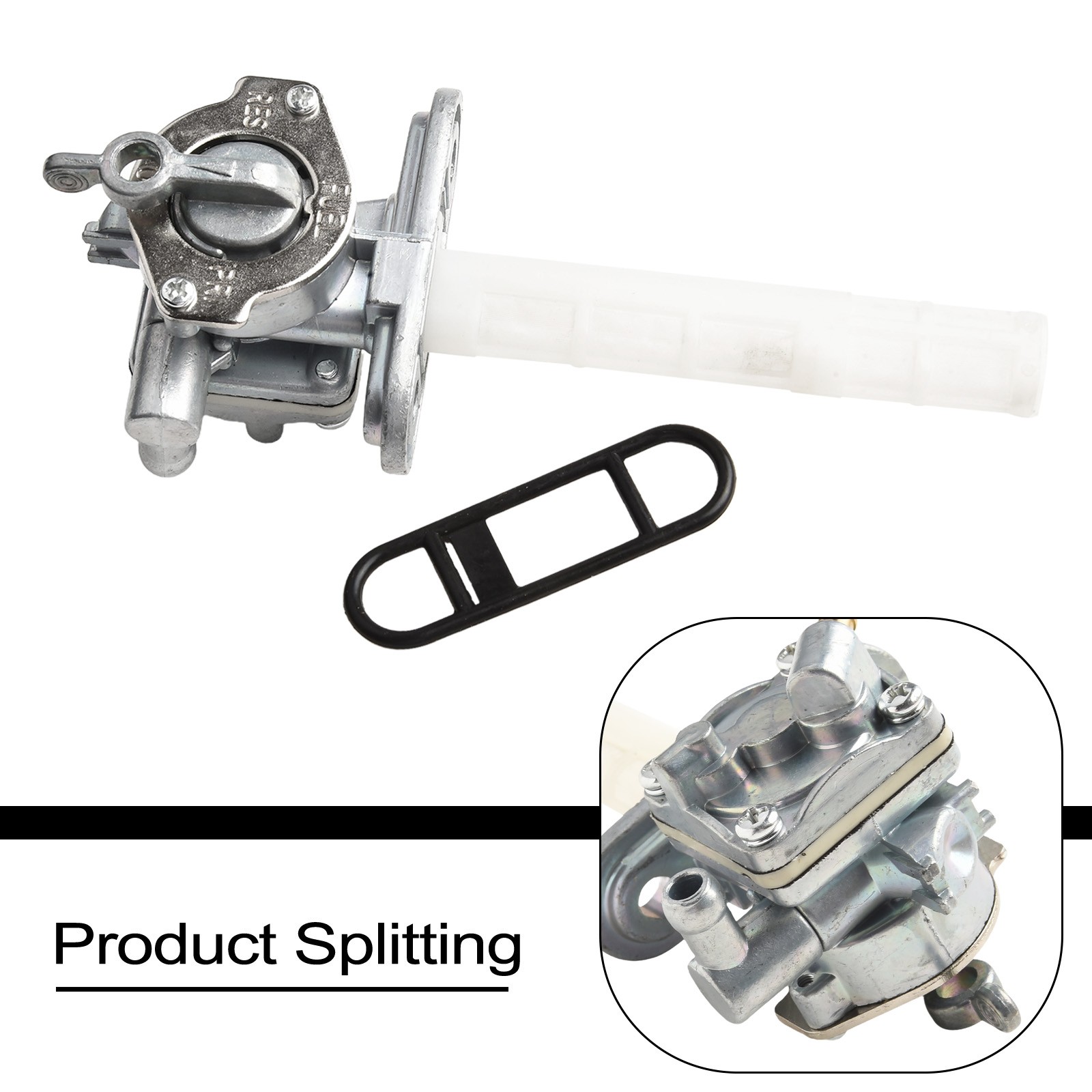 Kraftstoffventil Für Honda Motorräder - Aftermarket Benzapfhahn 44mm Befestigungsabstand