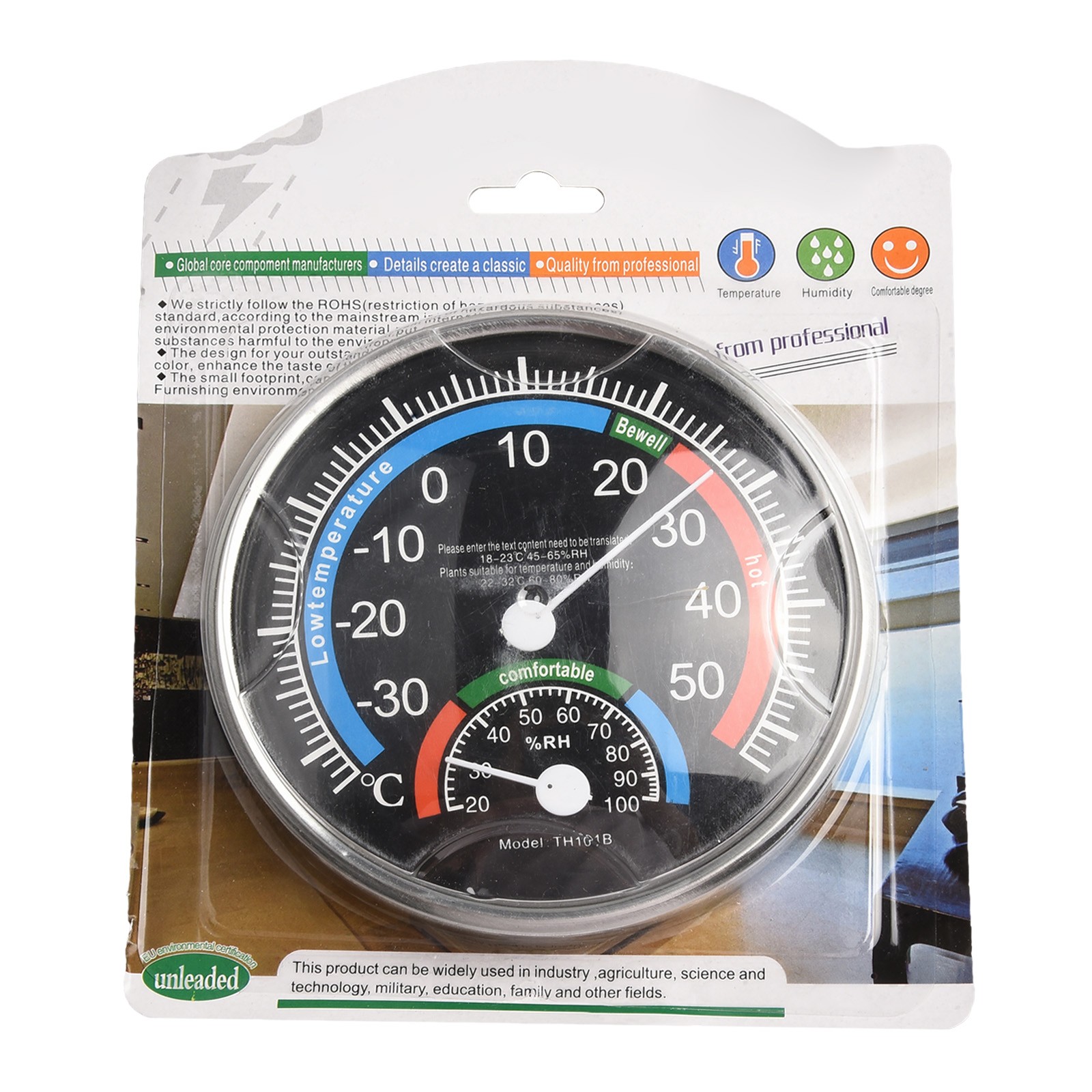 Thermometer Hygrometer zur Überwachung von Raumklima und Luftfeuchtigkeit - Bild 17 von 31