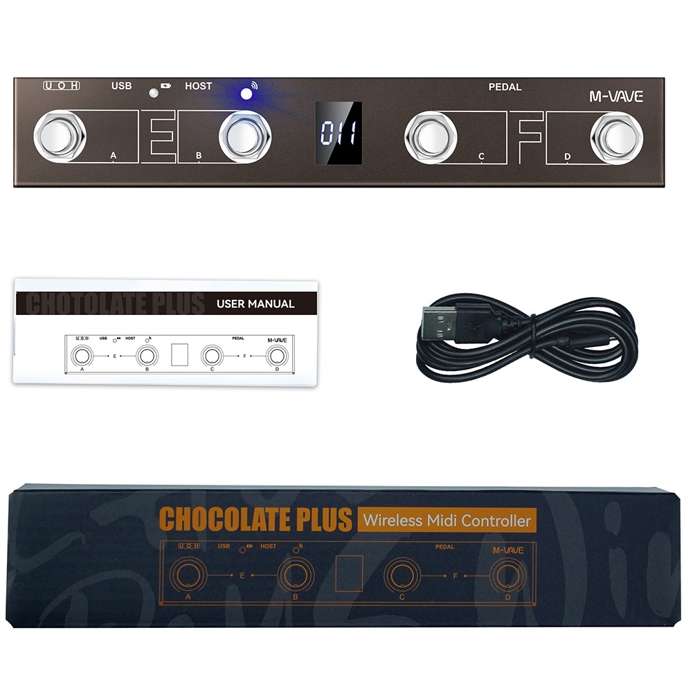 For M-VAVE Chocolate Plus For MIDI Footswitch Controller