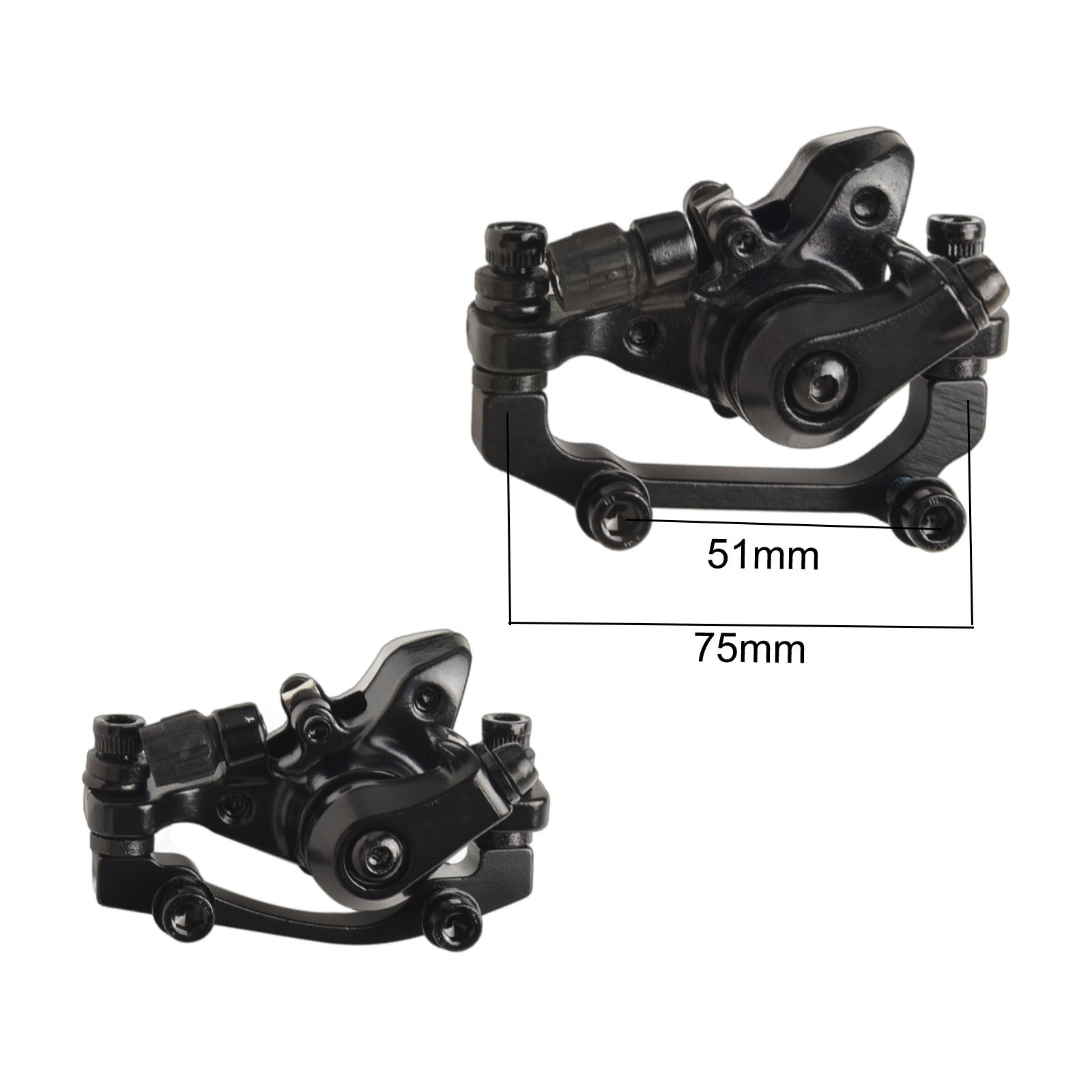 Efficient Heavy Duty Disc Brake Caliper for Ebike Front & Rear 160MM Clip - Picture 47 of 63