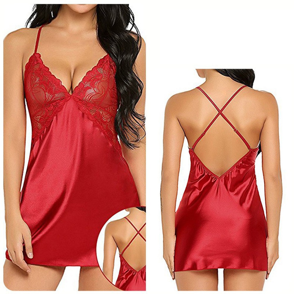 Lingerie Erotic Hot Dress Suitable For Holiday Polyester Fabric Regular Length
