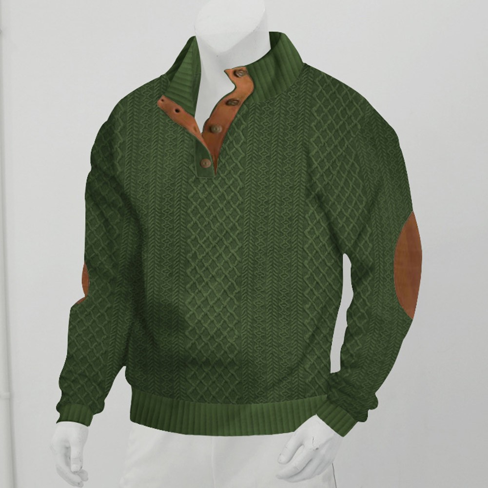 Pullover D'automne Et D'hiver Pull En Maille Jacquard Pour Hommes Pour Les en ligne Fêtes