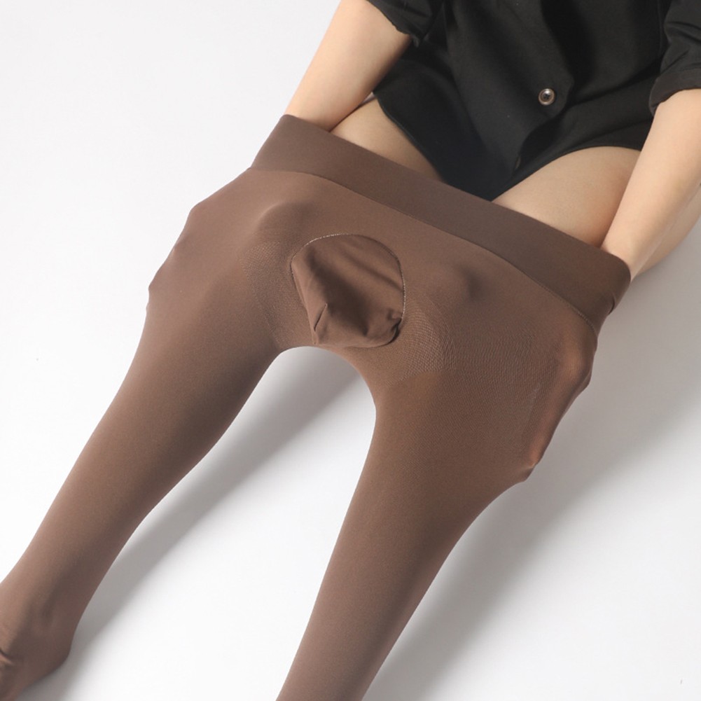 Comfortable Men's Baselayer Pantyhose Elastic Thermal Trousers for Cold Days