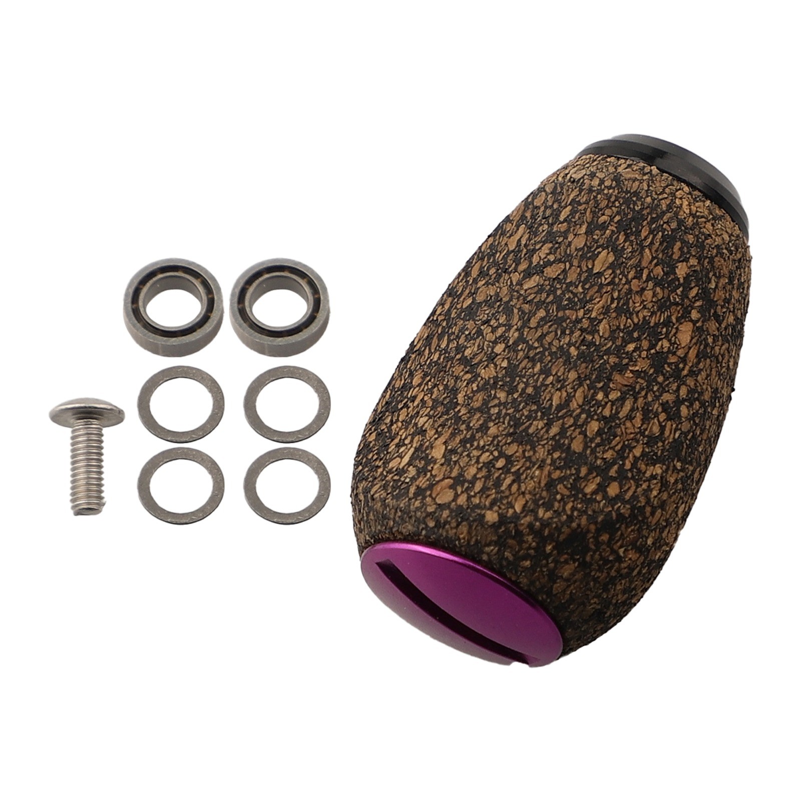 Perilla de mango de carrete de pesca para diseño de corcho de goma suave DAIWA para manejo seguro - Imagen 20 de 37