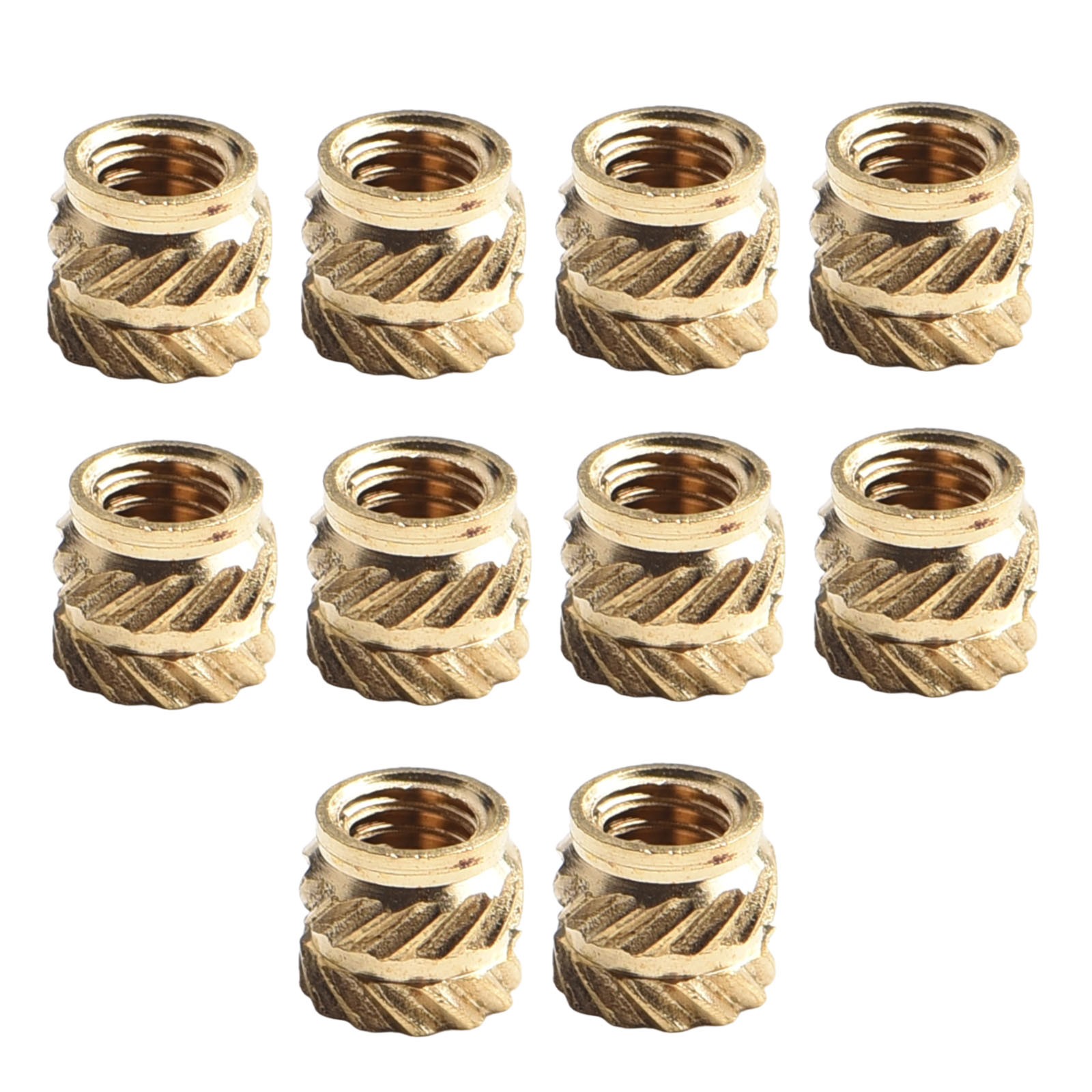 Juego de insertos de latón Heat Set de 10 piezas para un montaje eficiente de componentes - Imagen 40 de 65