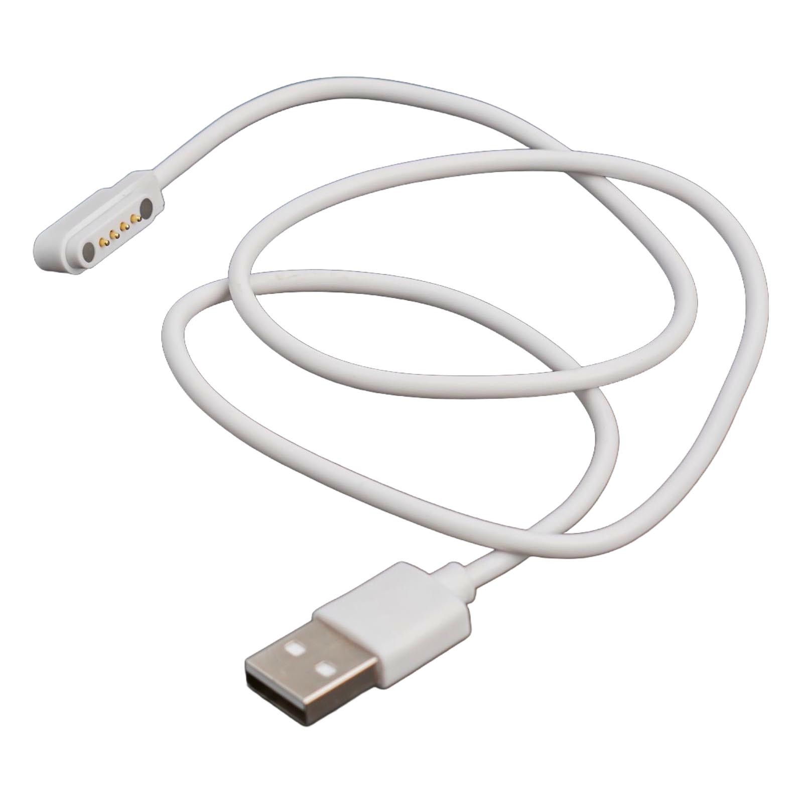 Smartwatch Câble de Charge Magnétique Compatible avec pour Q12 Léger - Photo 18 sur 28