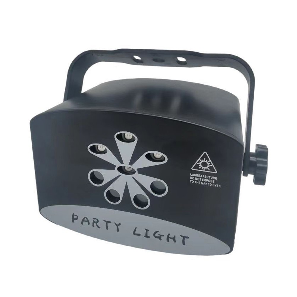 Compact RGBUV Party Light with Voice Activation for Indoor Outdoor Use - Afbeelding 13 van 15