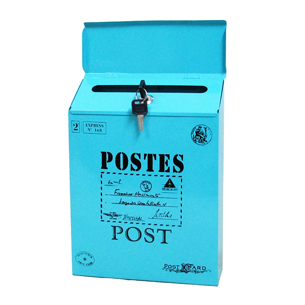 Vintage Design Wall Mount Mailbox for Safe Letter and Newspaper Storage - Picture 26 of 27