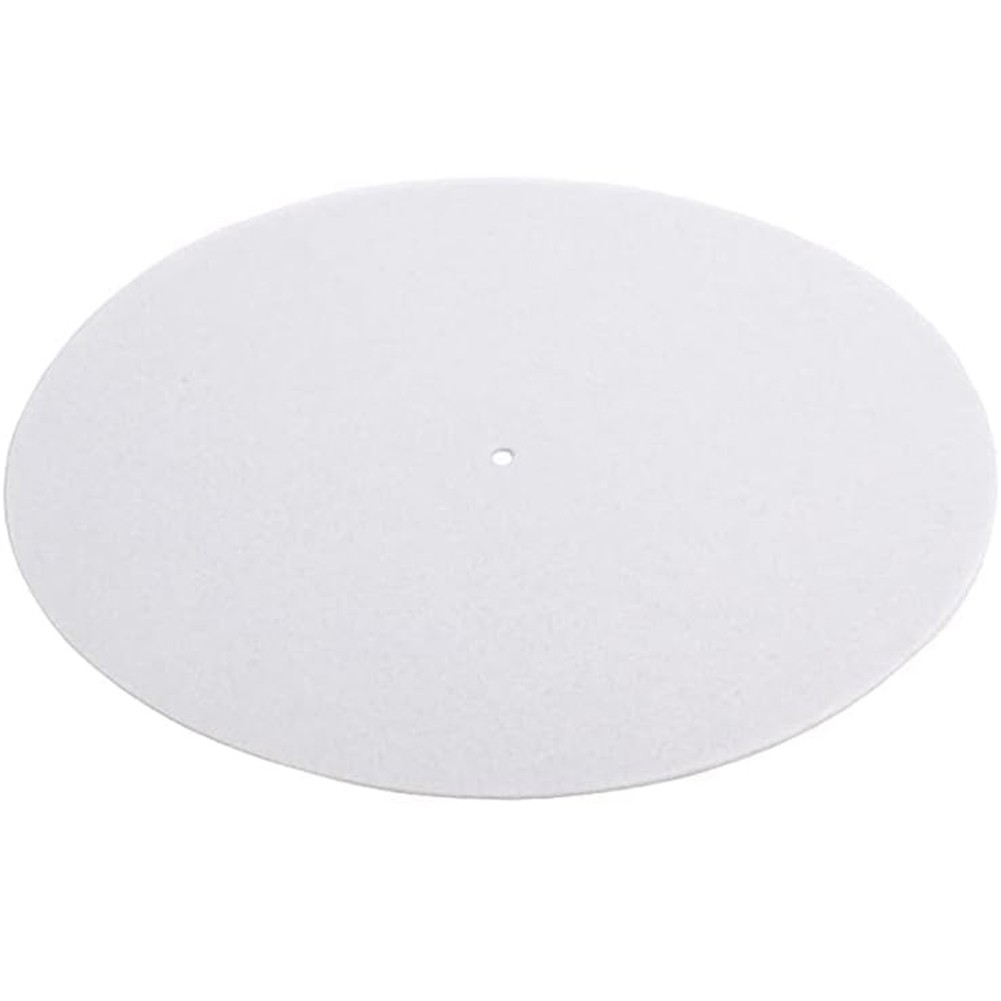 Plateau vinyle tapis feutre épaisseur 3 mm coussins et protège disques vinyles - Picture 16 of 19
