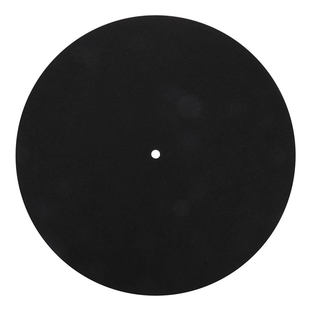 Plateau vinyle tapis feutre épaisseur 3 mm coussins et protège disques vinyles - Picture 13 of 19