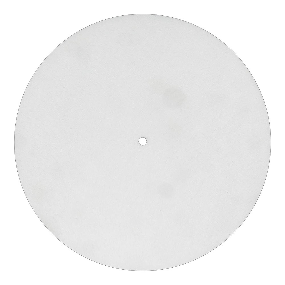 Plateau vinyle tapis feutre épaisseur 3 mm coussins et protège disques vinyles - Picture 15 of 19