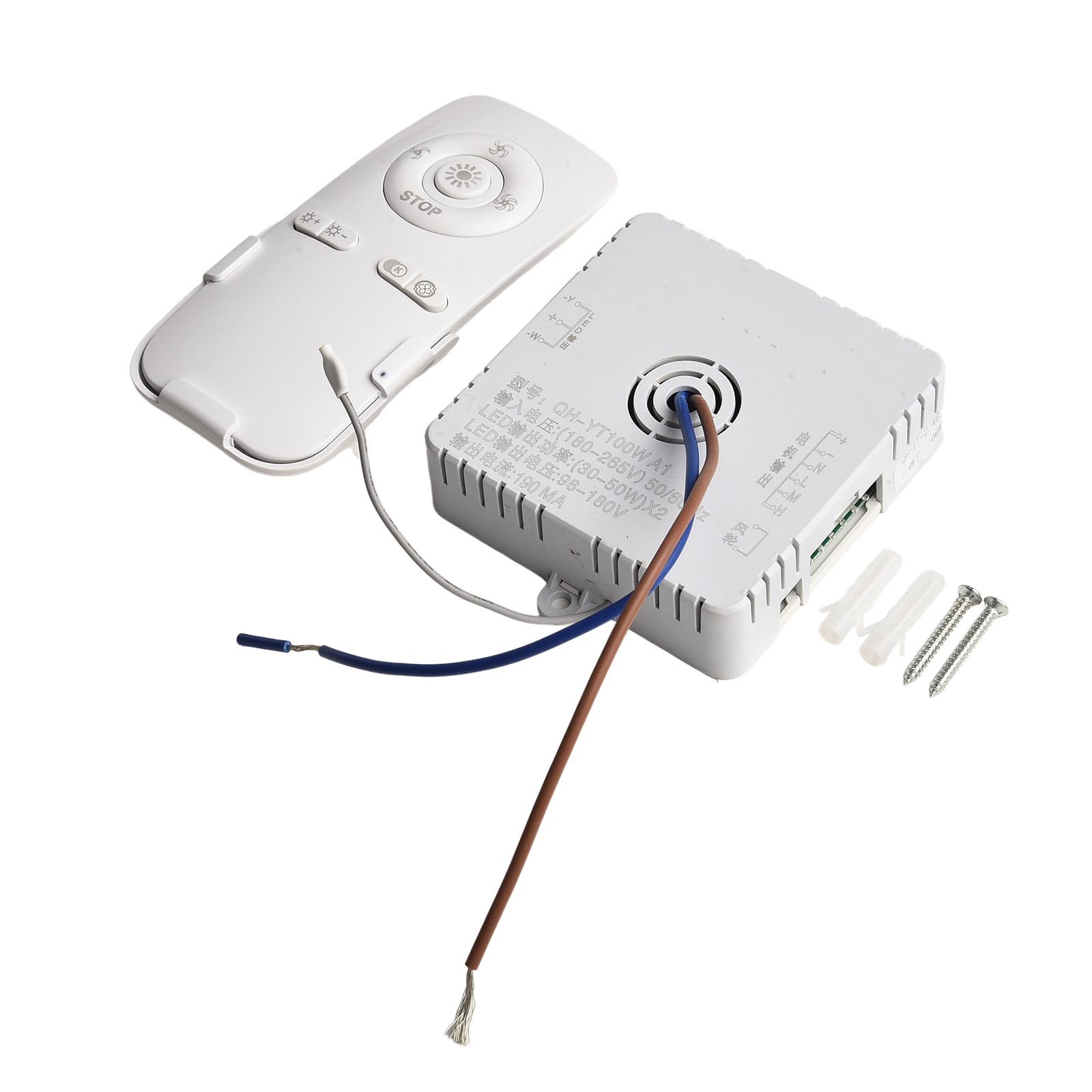 Mando a distancia para ventilador de techo con condensador de accionamiento incorporado 100W - Imagen 3 de 28
