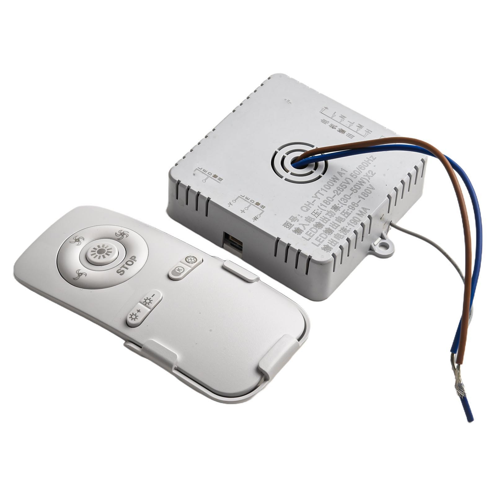Mando a distancia para ventilador de techo con condensador de accionamiento incorporado 100W - Imagen 1 de 28