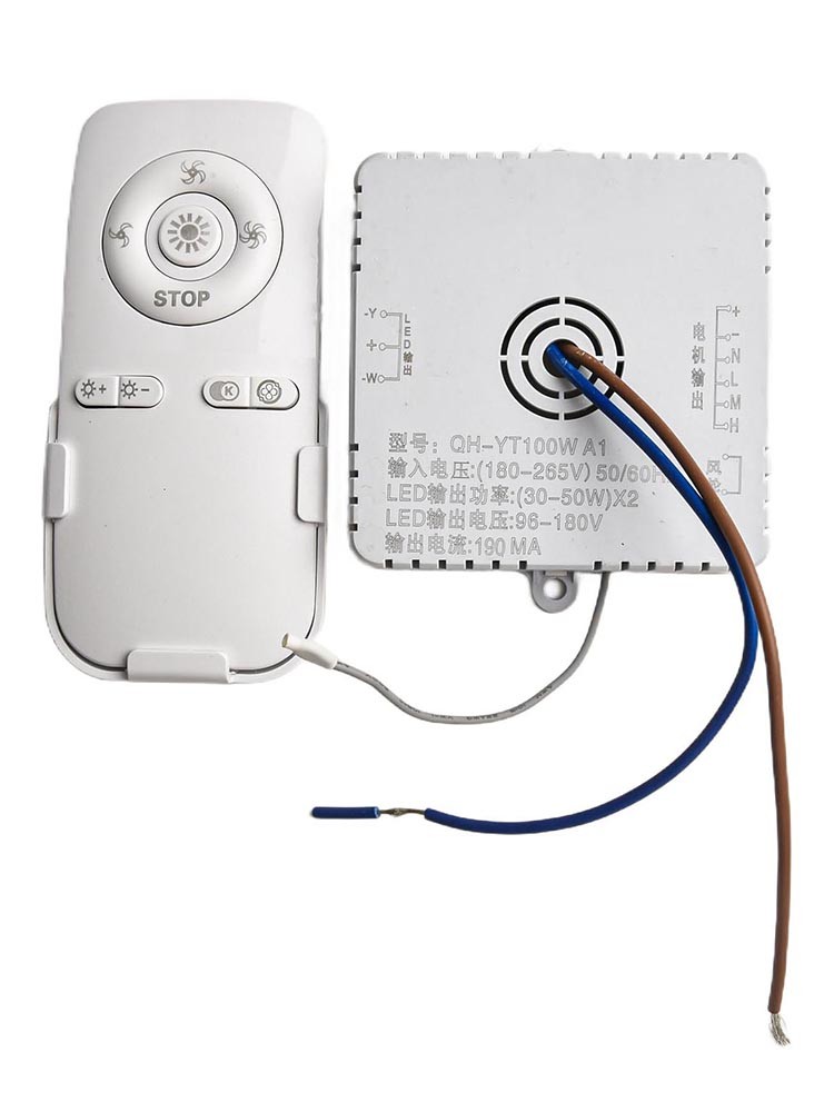 Mando a distancia para ventilador de techo con condensador de accionamiento incorporado 100W - Imagen 25 de 28