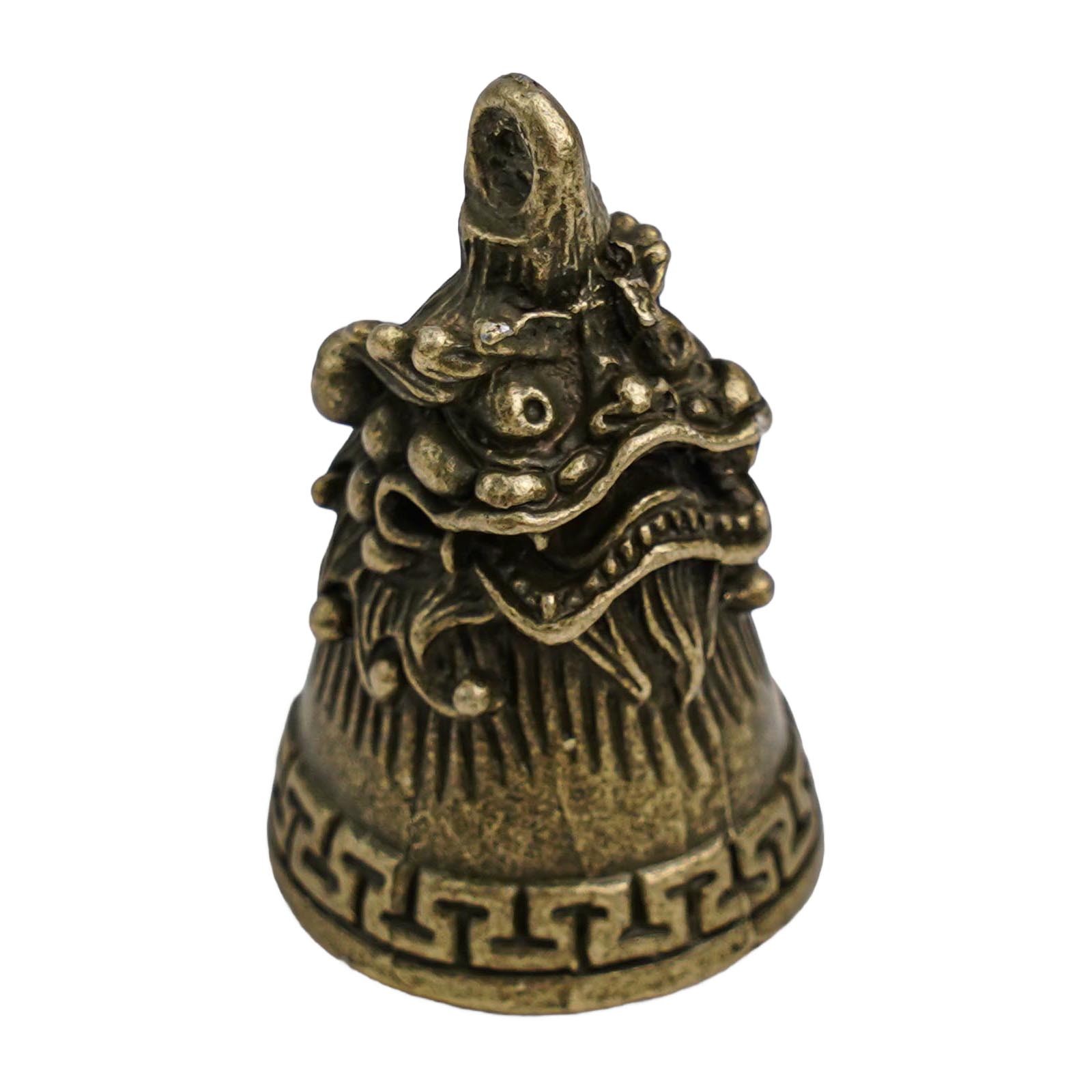 Pendentif fengshui tendance en laiton artisanat porte-cloche clé voiture cadeau créatif