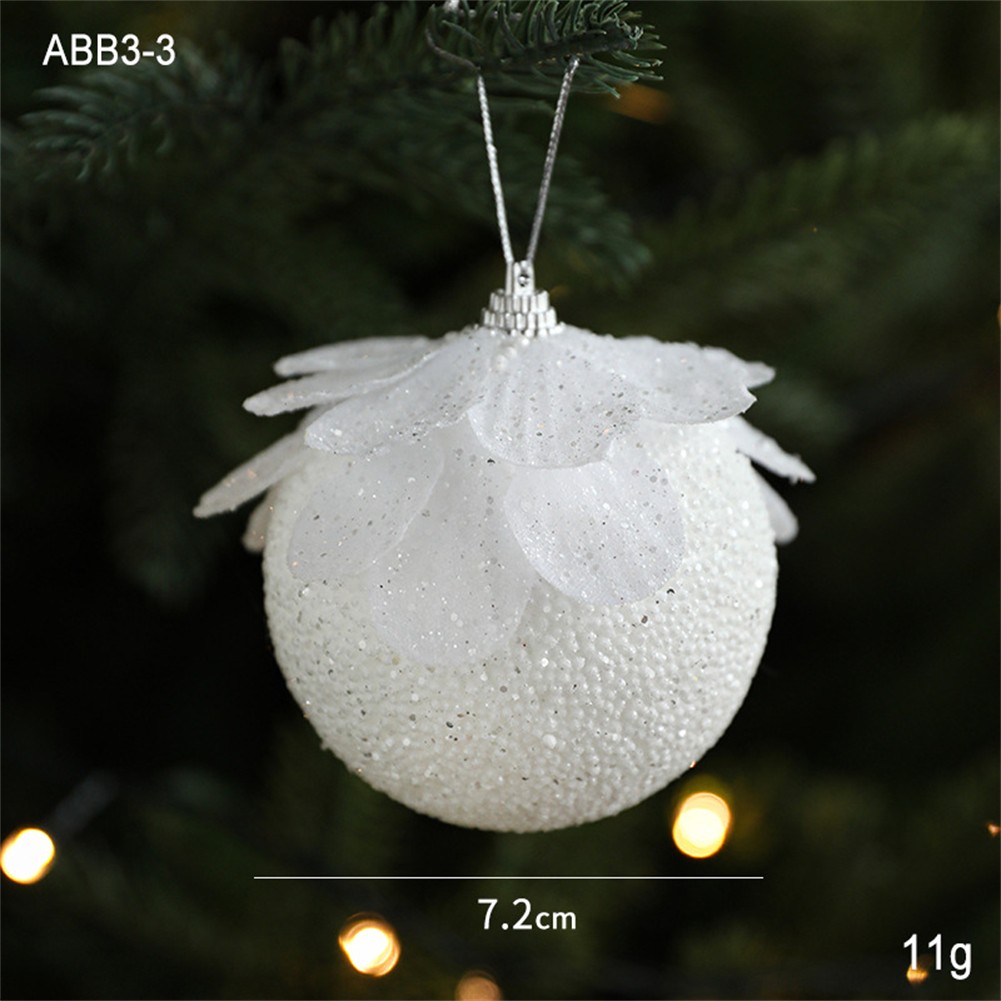Decorazioni Natalizie Schiuma Palline di Natale Commerciali Decorazioni Festive Progetti Fai da Te - Foto 16 di 22