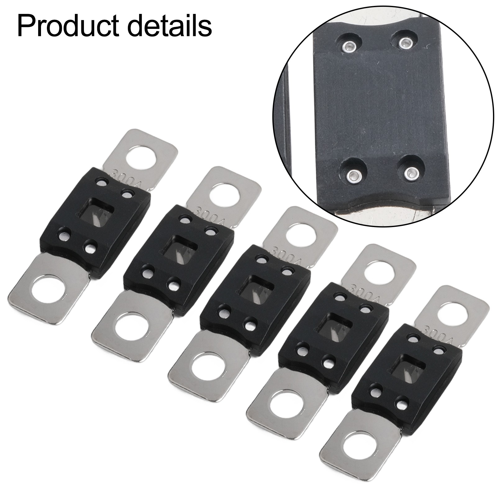 Wide Voltage Coverage For MEGA Fuse Set 60A 80A 100A 125A 200A 250A 300A 5PCS - Picture 32 of 79
