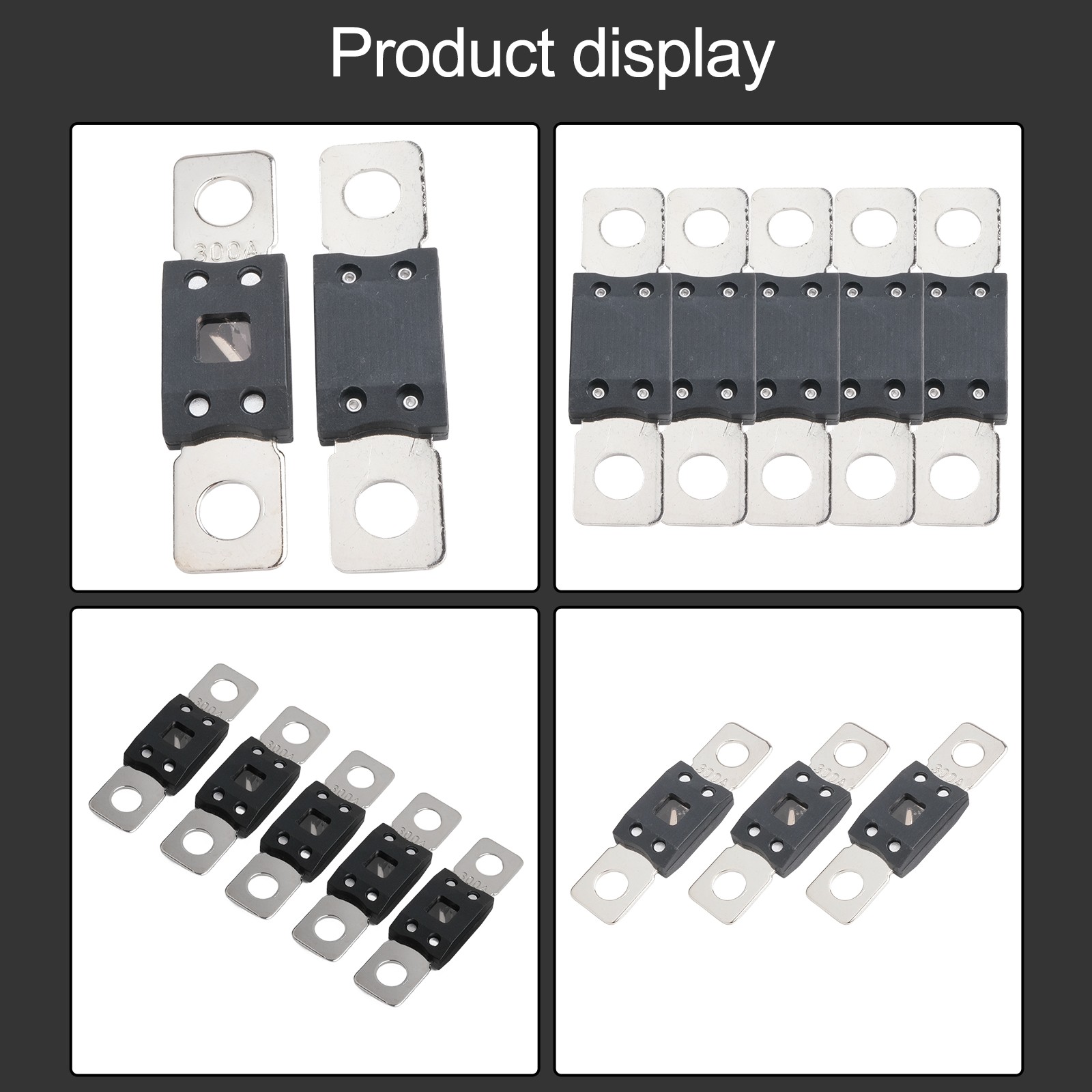 Wide Voltage Coverage For MEGA Fuse Set 60A 80A 100A 125A 200A 250A 300A 5PCS - Picture 26 of 79