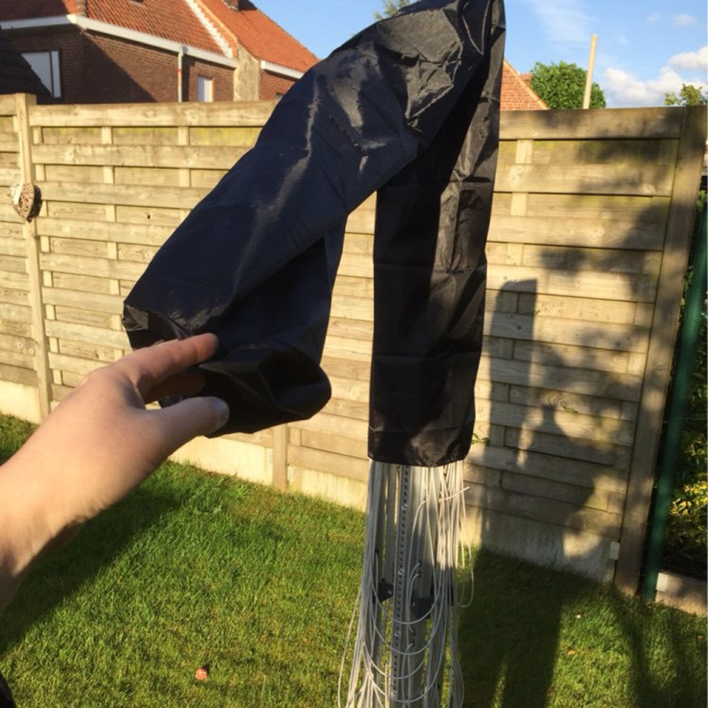 Solution de protection porte-vêtements parapluie vente en gros tissu Oxford 210D oversize