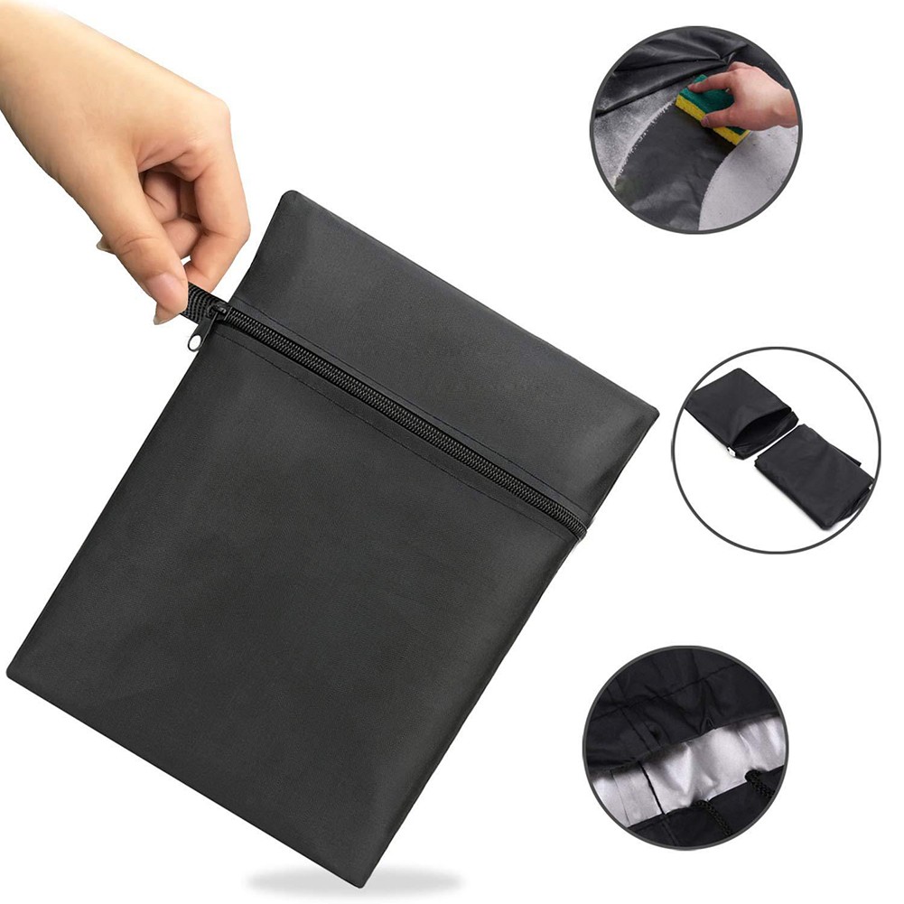 Solution de protection porte-vêtements parapluie vente en gros tissu Oxford 210D oversize