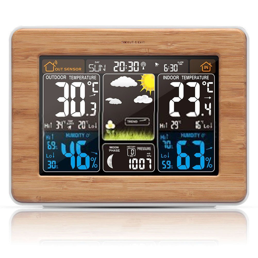 For Home Weather Forecast Clock Color Screen Clock Date And Week Display - Picture 19 of 20