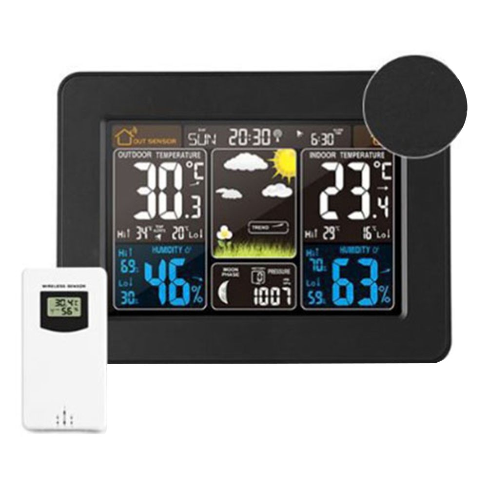 For Home Weather Forecast Clock Color Screen Clock Date And Week Display - Picture 13 of 20