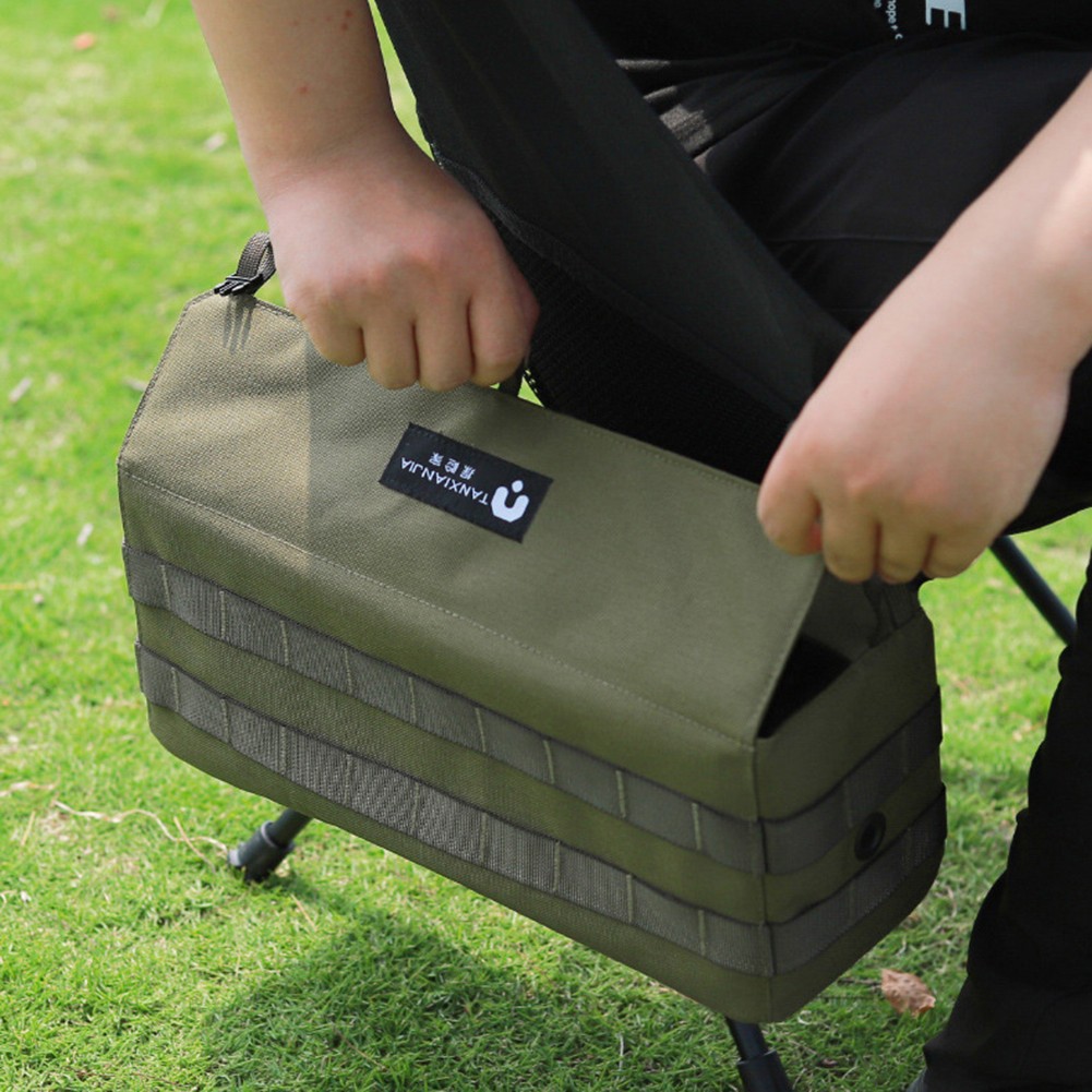 Camping Table Side Organizer Bag Waterproof Material Lightweight Design - Picture 12 of 18
