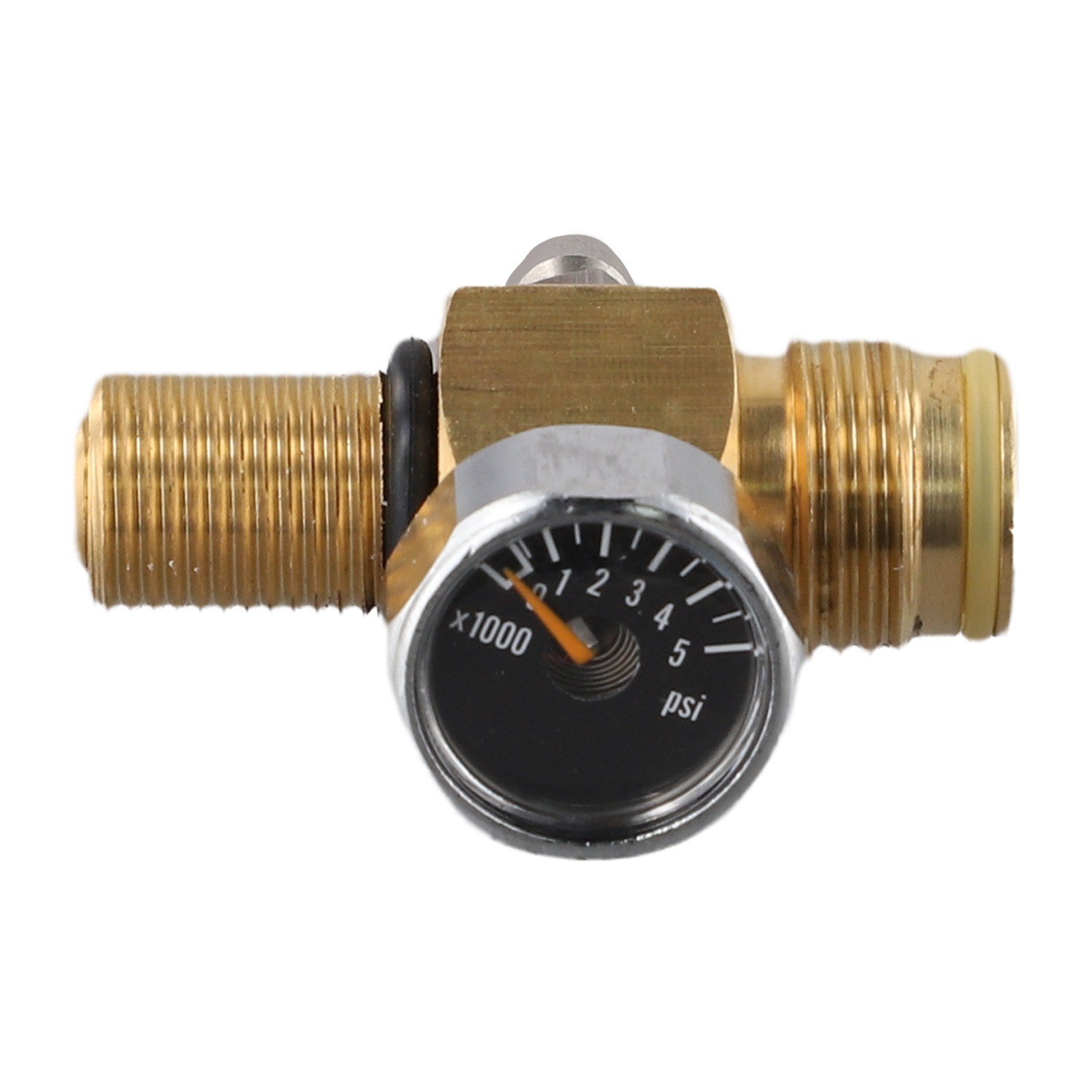 For HPA System Compatible Needle Valve and Pressure Gauge Assembly Unit