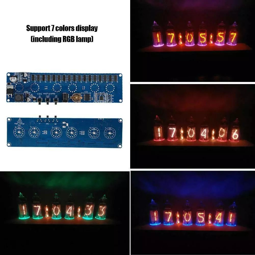 For Digital Clocks DIY Clock Module For DIY Projects Easy Time Setting - Afbeelding 4 van 11