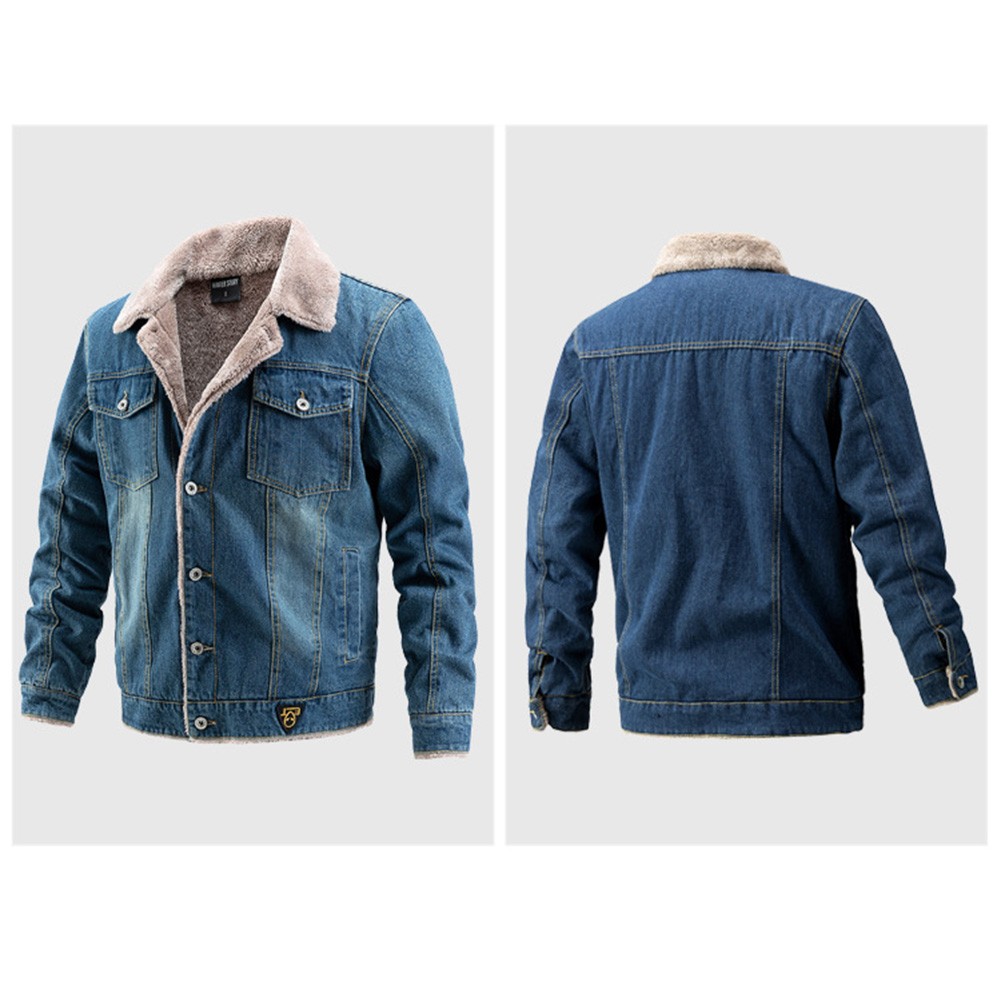 Innovatives Design Herren verdickte Fleecejacke für stilvolle Freizeitkleidung - Bild 14 von 22