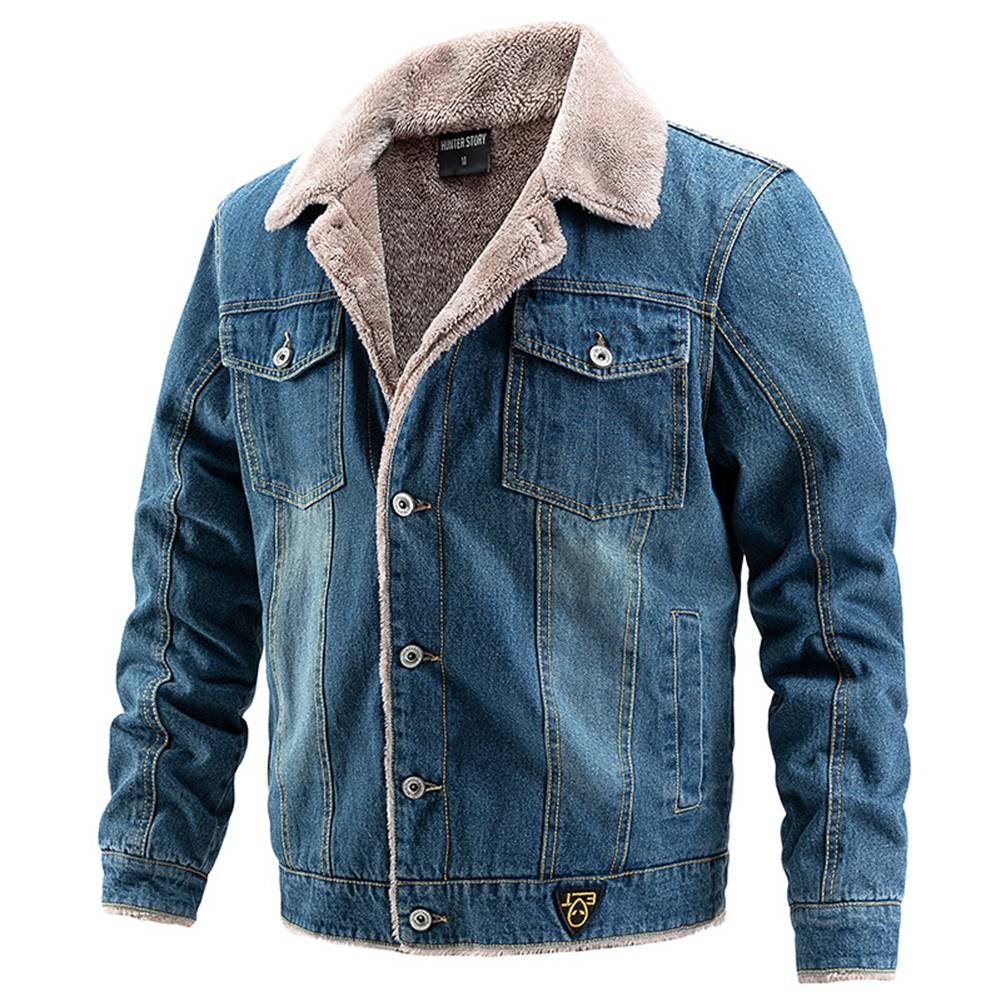 Innovatives Design Herren verdickte Fleecejacke für stilvolle Freizeitkleidung - Bild 13 von 22