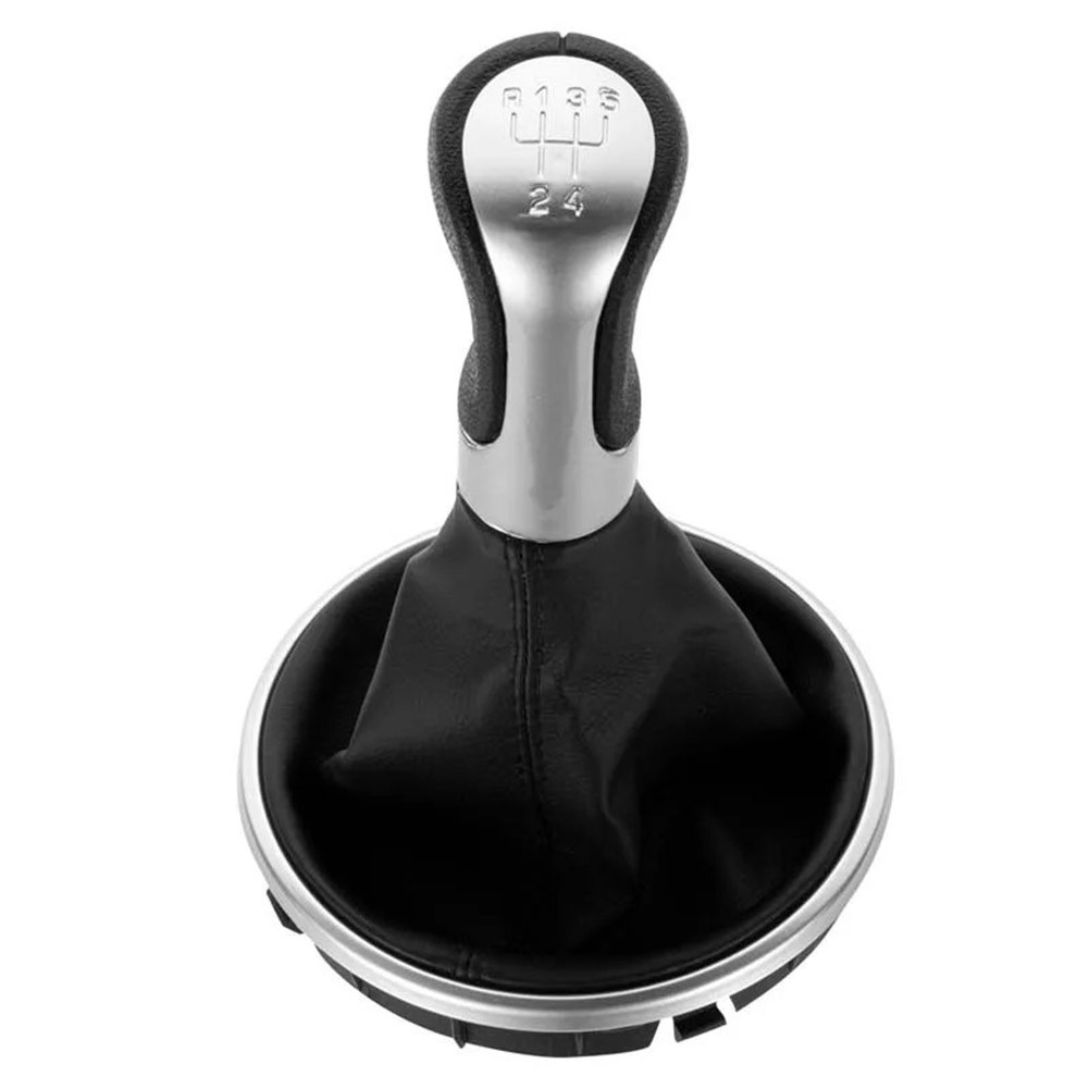 Stylish Gear Knob with Leatherette Cover for Skoda For Fabia MK2 For Roomster - Picture 10 of 10