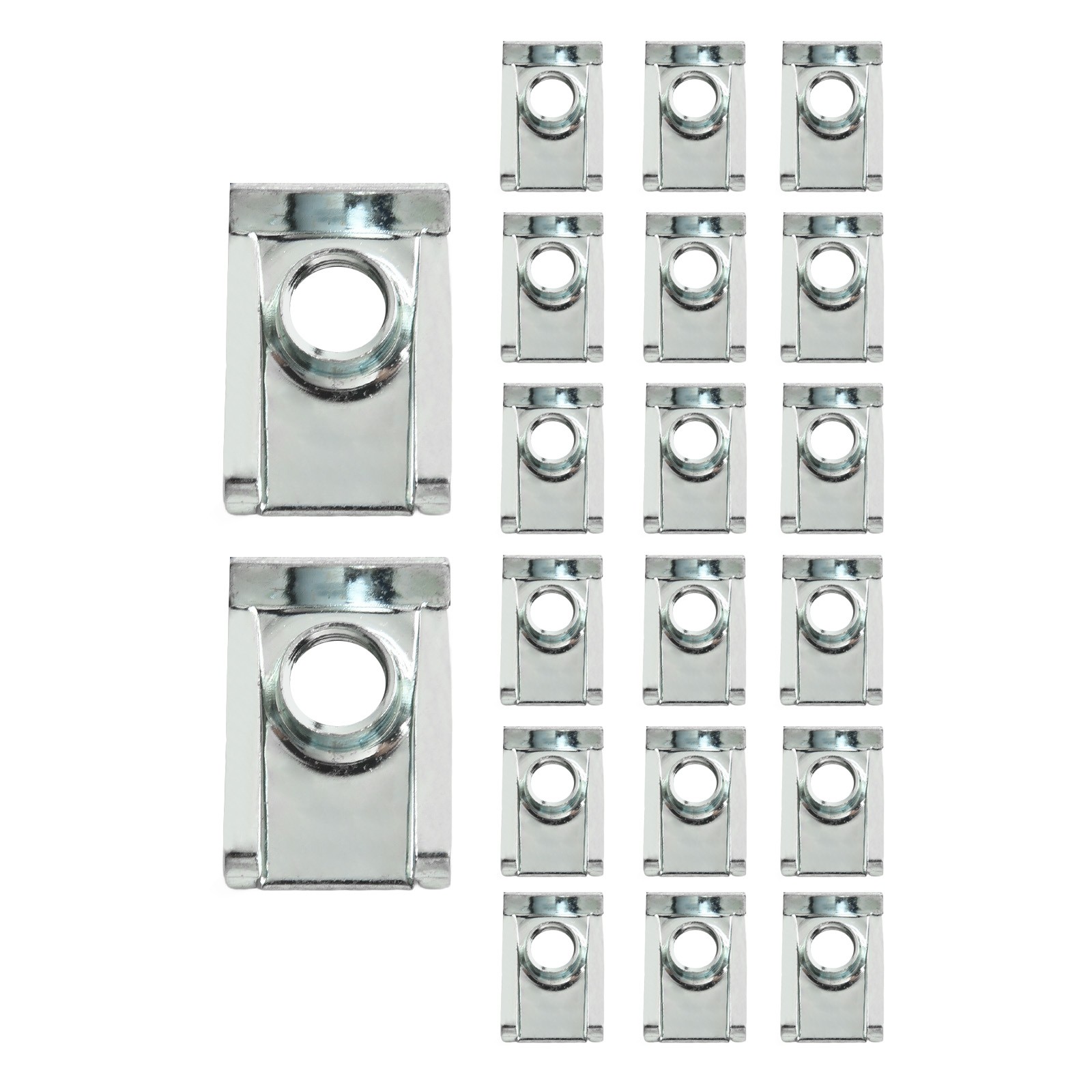 Haushaltsgeräte verzinkt Muttern Turm Clips Plattenbefestigungen M5 M6 M8 - Bild 33 von 34