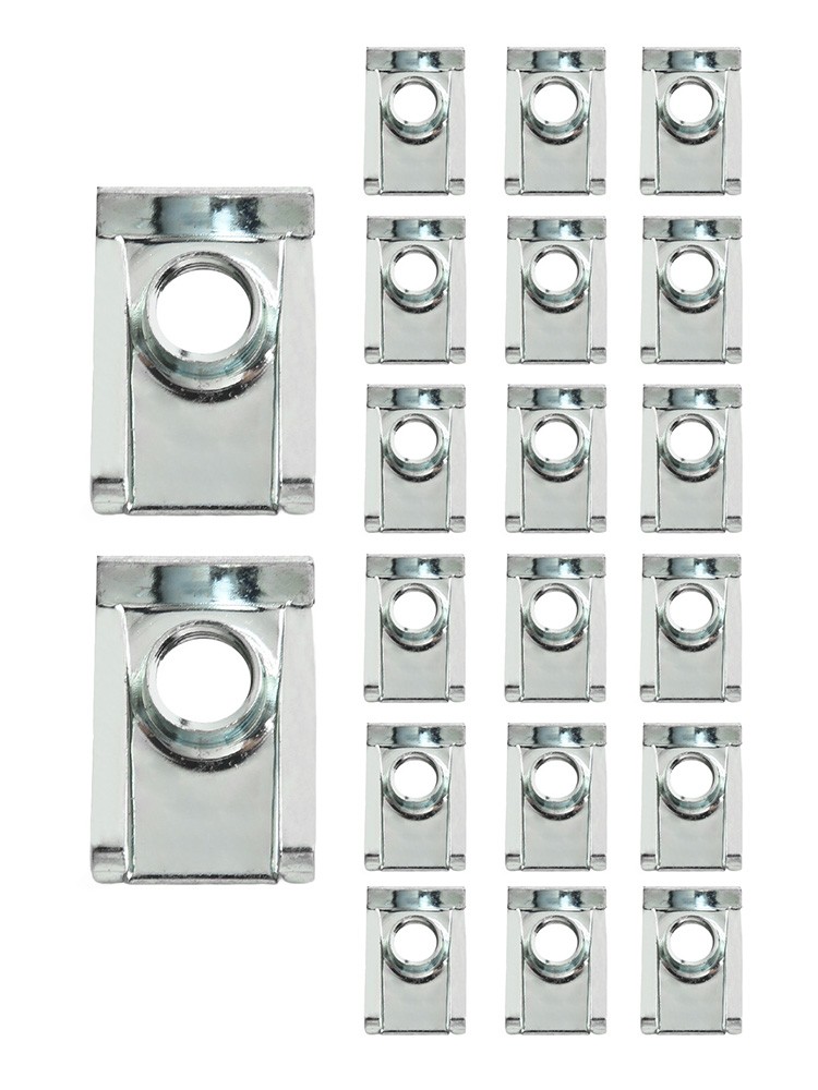 Haushaltsgeräte verzinkt Muttern Turm Clips Plattenbefestigungen M5 M6 M8 - Bild 34 von 34