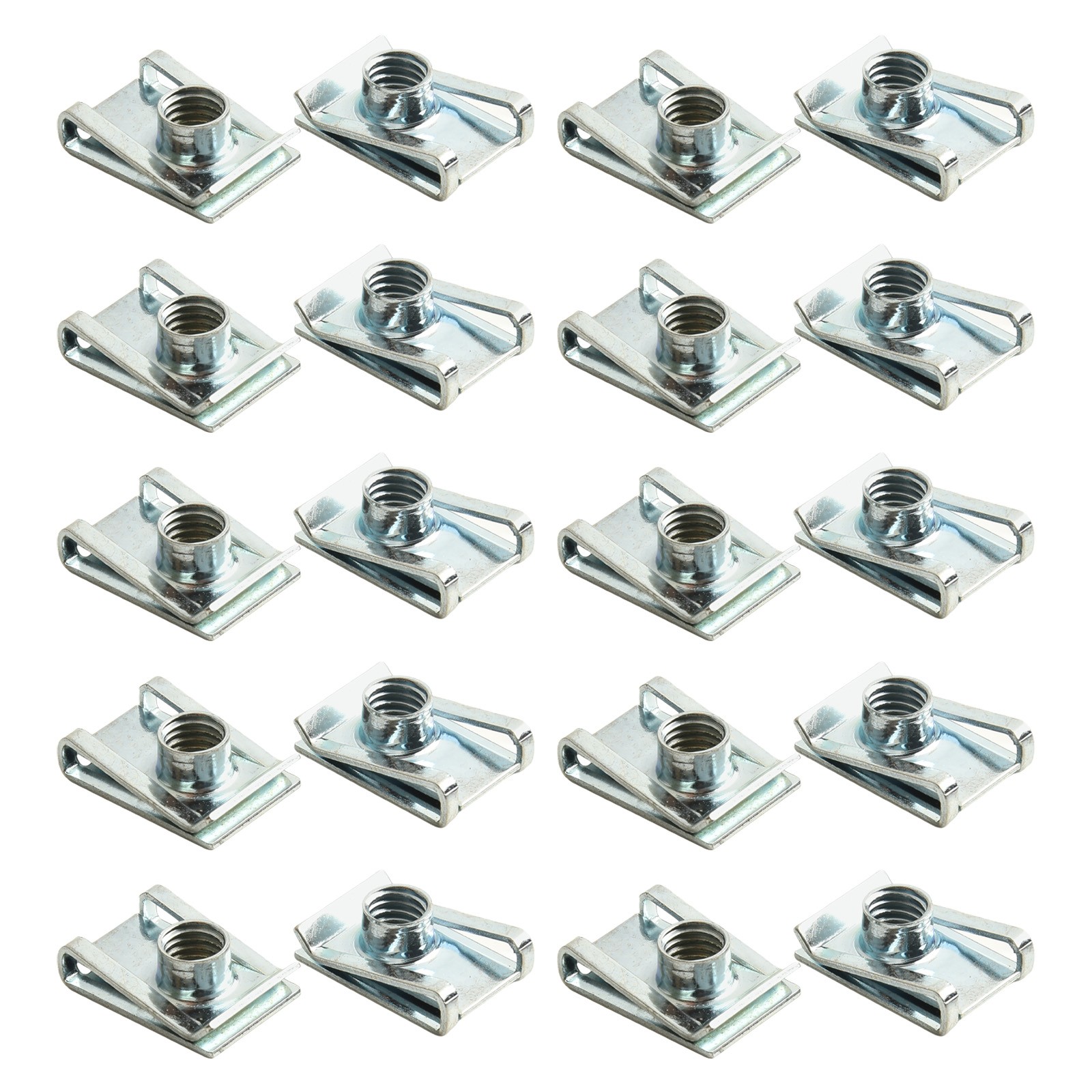 Haushaltsgeräte verzinkt Muttern Turm Clips Plattenbefestigungen M5 M6 M8 - Bild 28 von 34