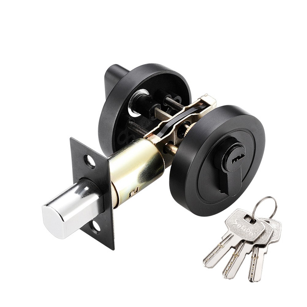 Reliable Single Sided Door Lock with Key for Enhanced Home Security Solutions