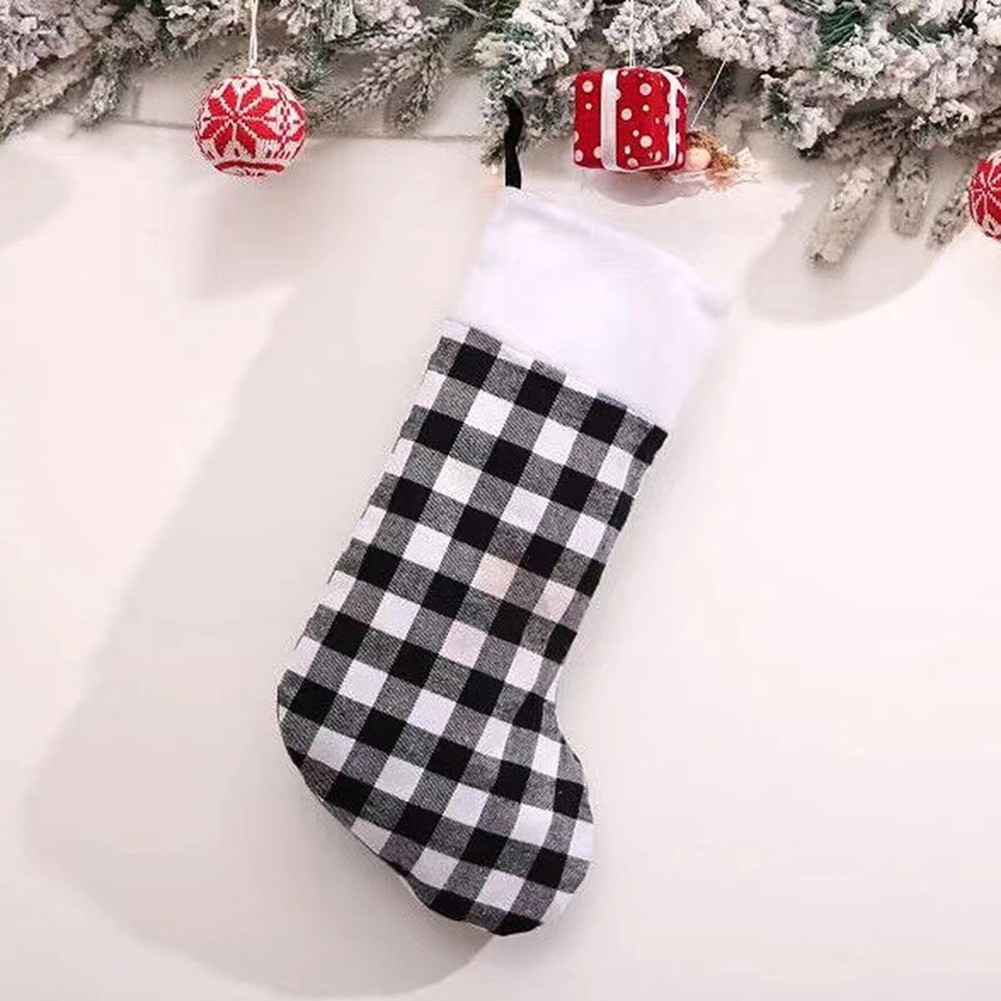 For Large and Small Plaid Christmas Stockings for Holiday Celebrations - Picture 21 of 21