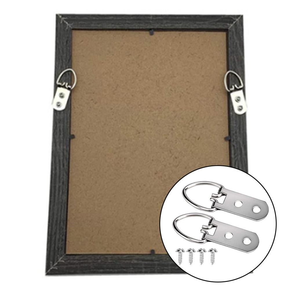D Ringe für Bilder Schwerlastpaket inkl. Edelstahlschrauben 1050 Stück - Bild 24 von 27