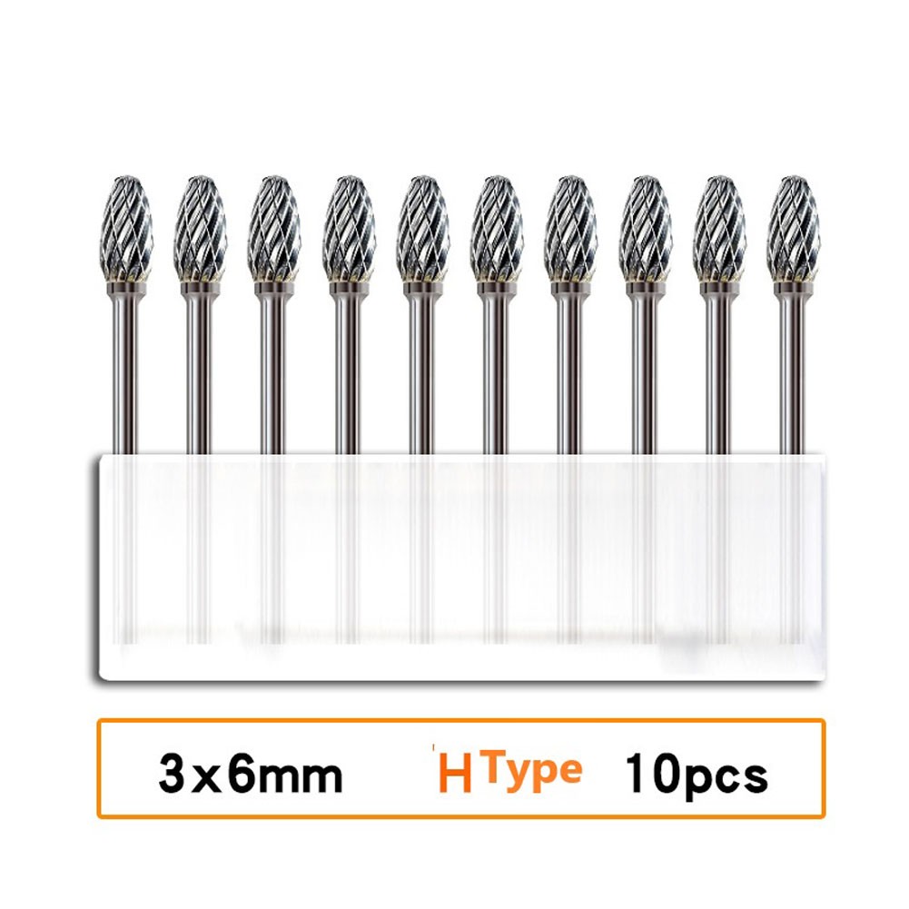 High Performance Rotary Drill Burrs Set for Metalwork and Wood Projects