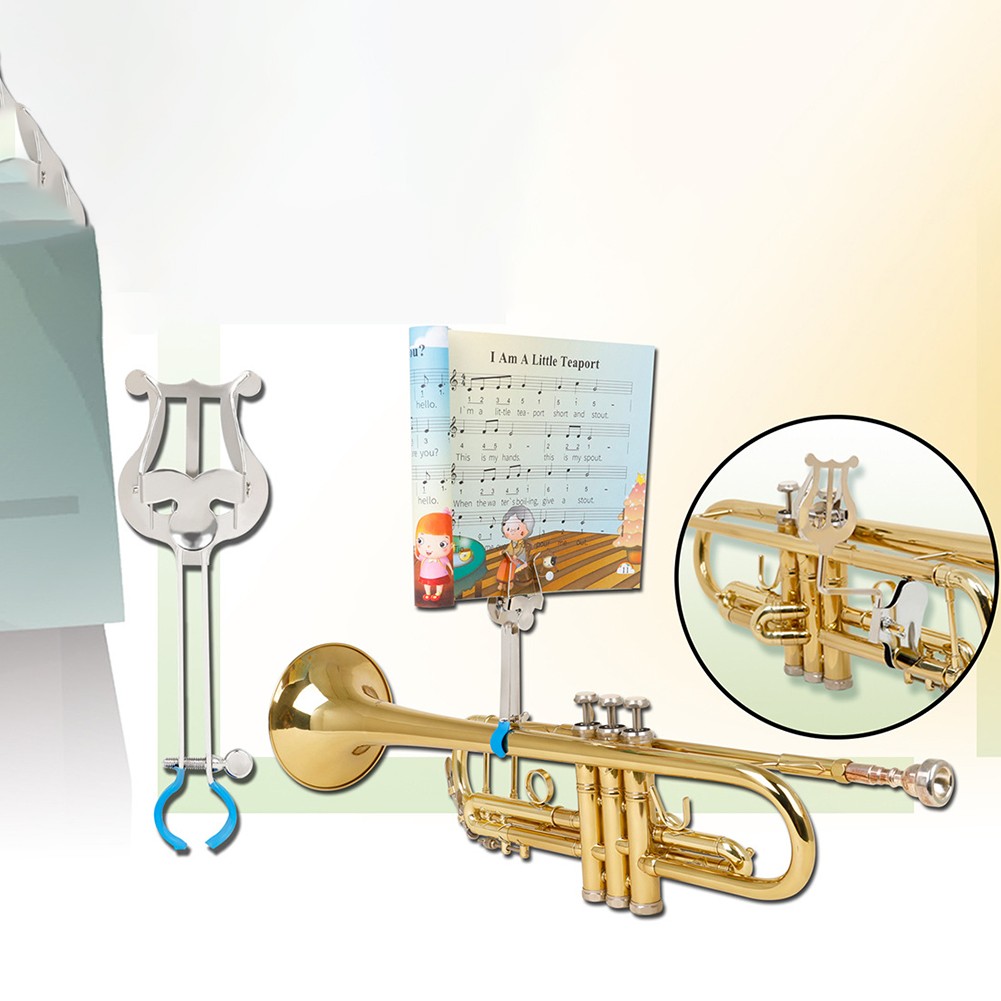 Elegant Design For Trumpet Lyre Perfect for Marching Concerts and Events - Picture 15 of 15
