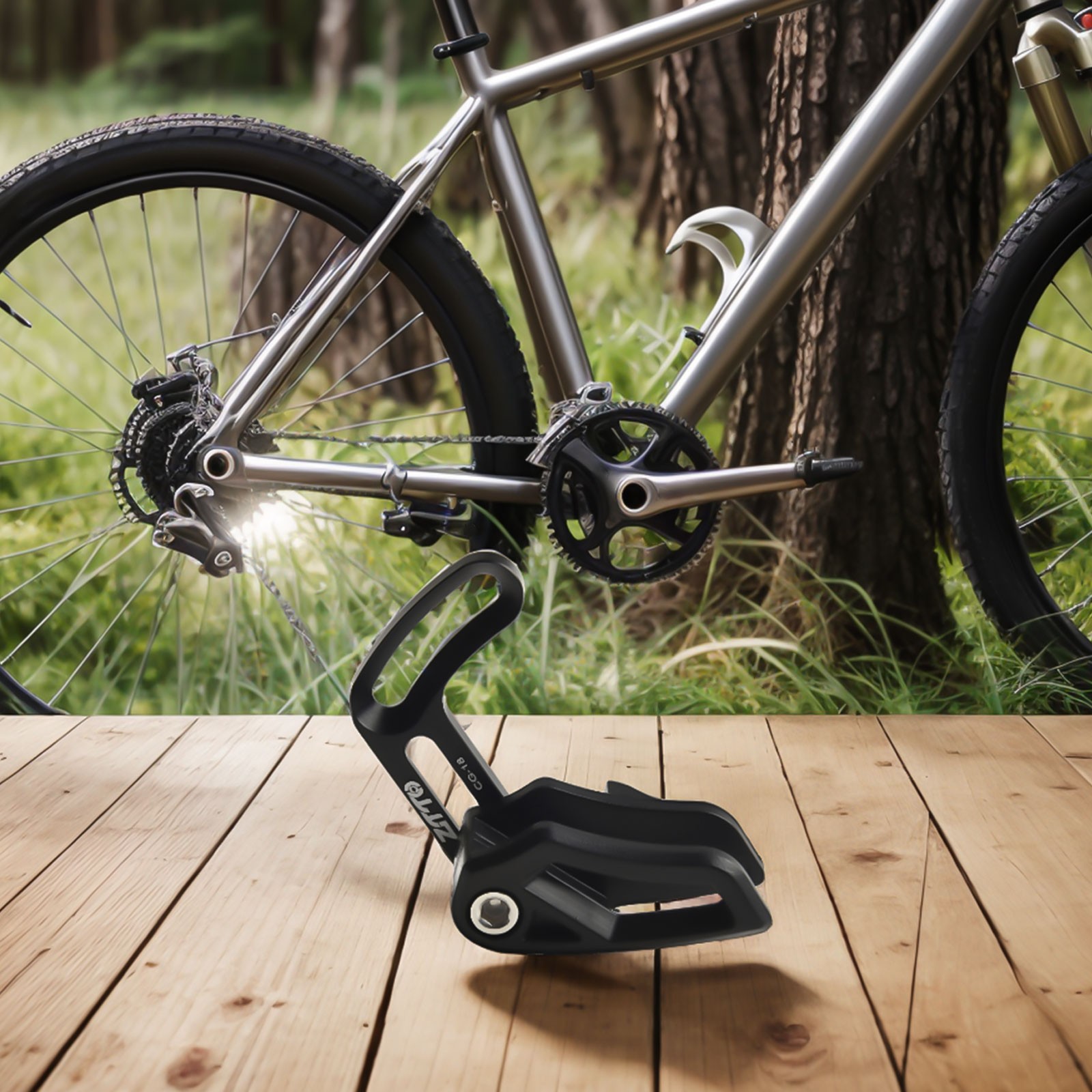 Guida Catena Bici Tipo DH D Supporto Catena Goccia Stabilizzatore 30-40T per Sistema 1X - Foto 19 di 28