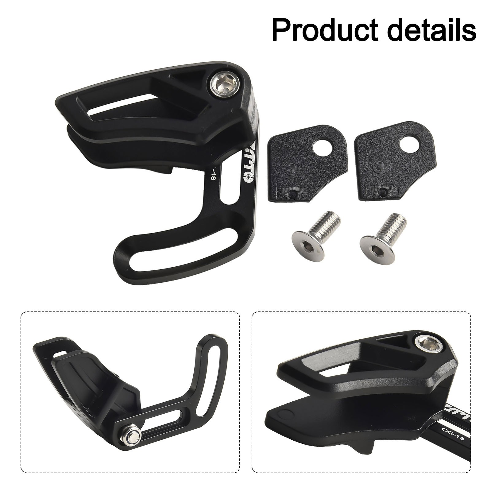Guida Catena Bici Tipo DH D Supporto Catena Goccia Stabilizzatore 30-40T per Sistema 1X - Foto 26 di 28