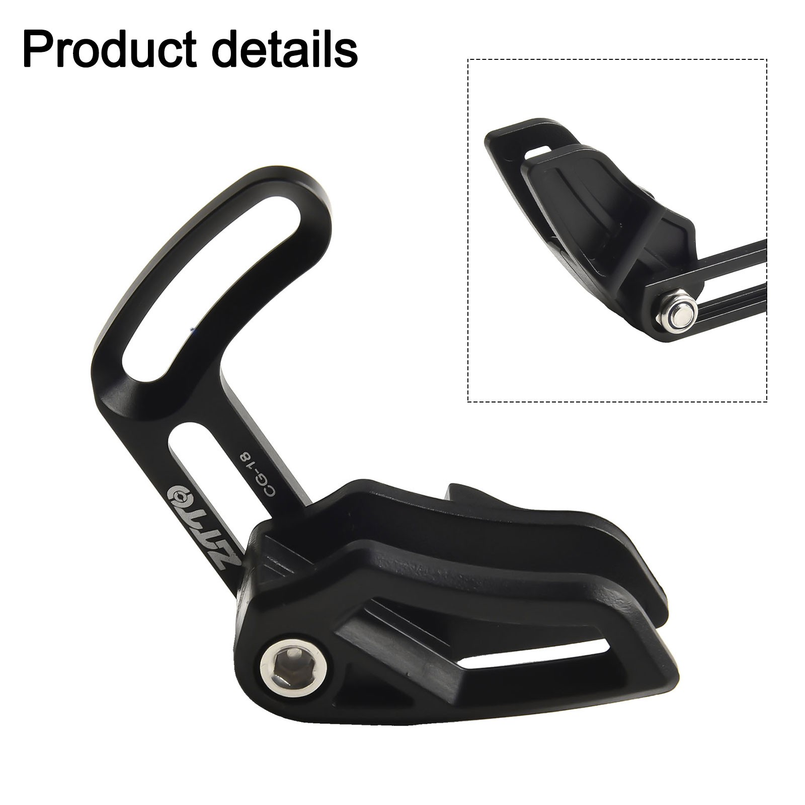 Guida Catena Bici Tipo DH D Supporto Catena Goccia Stabilizzatore 30-40T per Sistema 1X - Foto 25 di 28