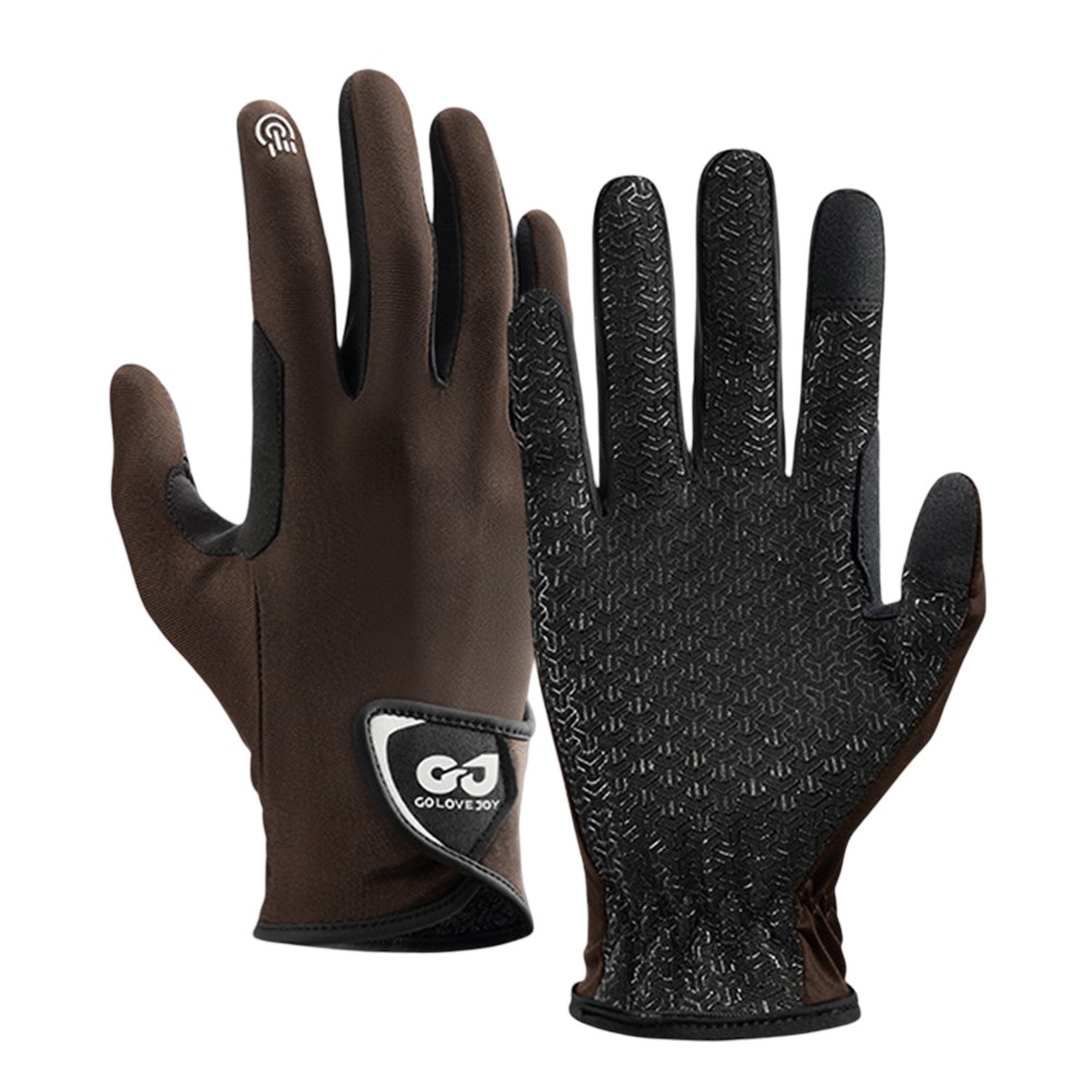 Sleek Non Slip Horseback Riding Gloves Combining Functionality and Style