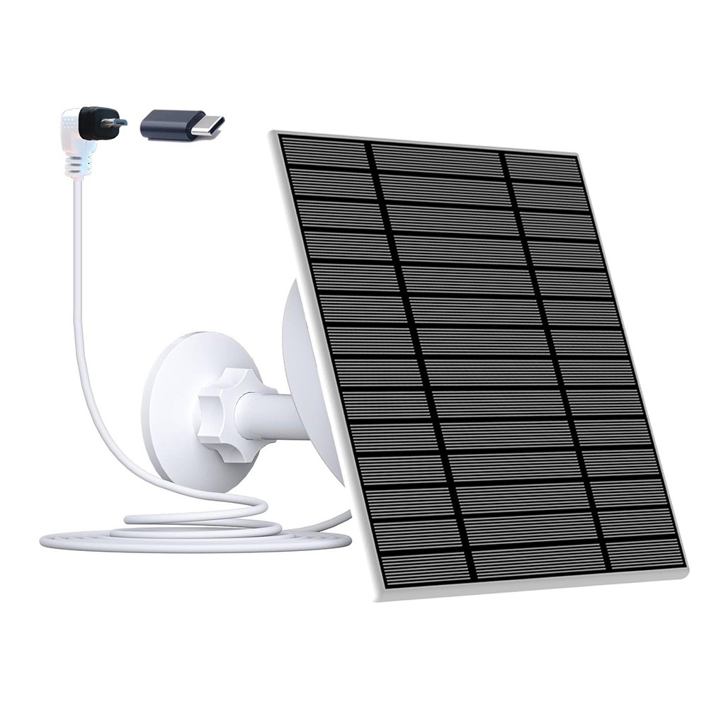 5W Solarpanel mit verstellbarer Halterung für verbesserte Kameraleistung - Zdjęcie 13 z 13