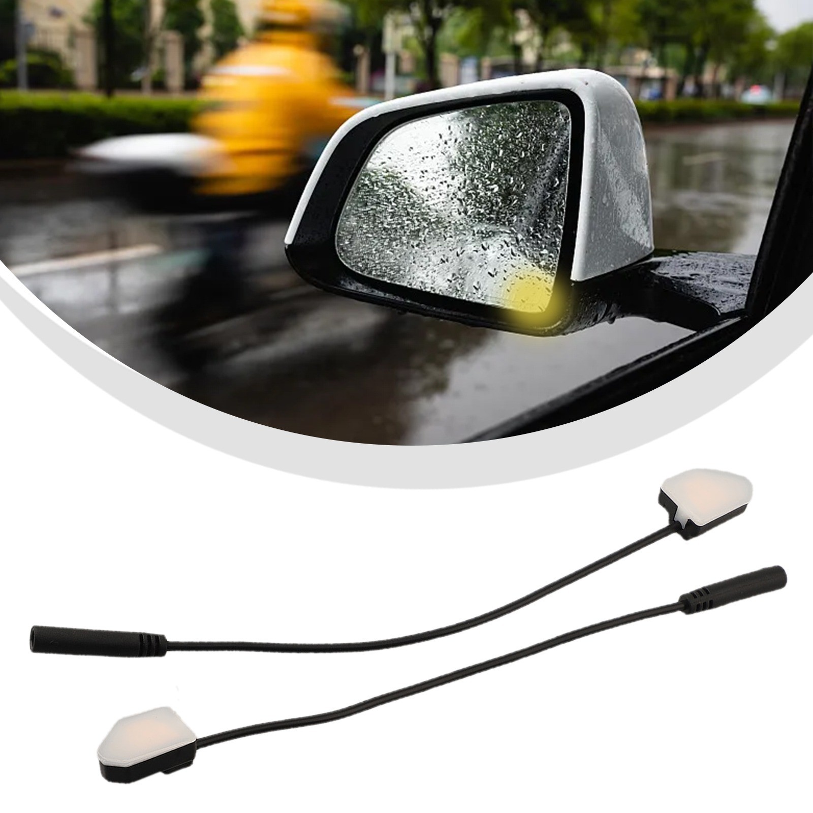 BSD Lens Light Alarm Safety Driving Vehicle Car Blind Spot Detection System