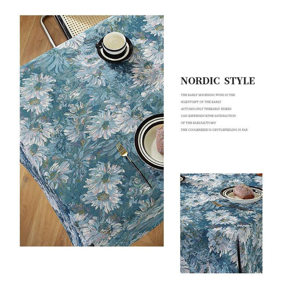 Tableau vente huile esth��tique nappe jacquard pour ��lever votre style d��co